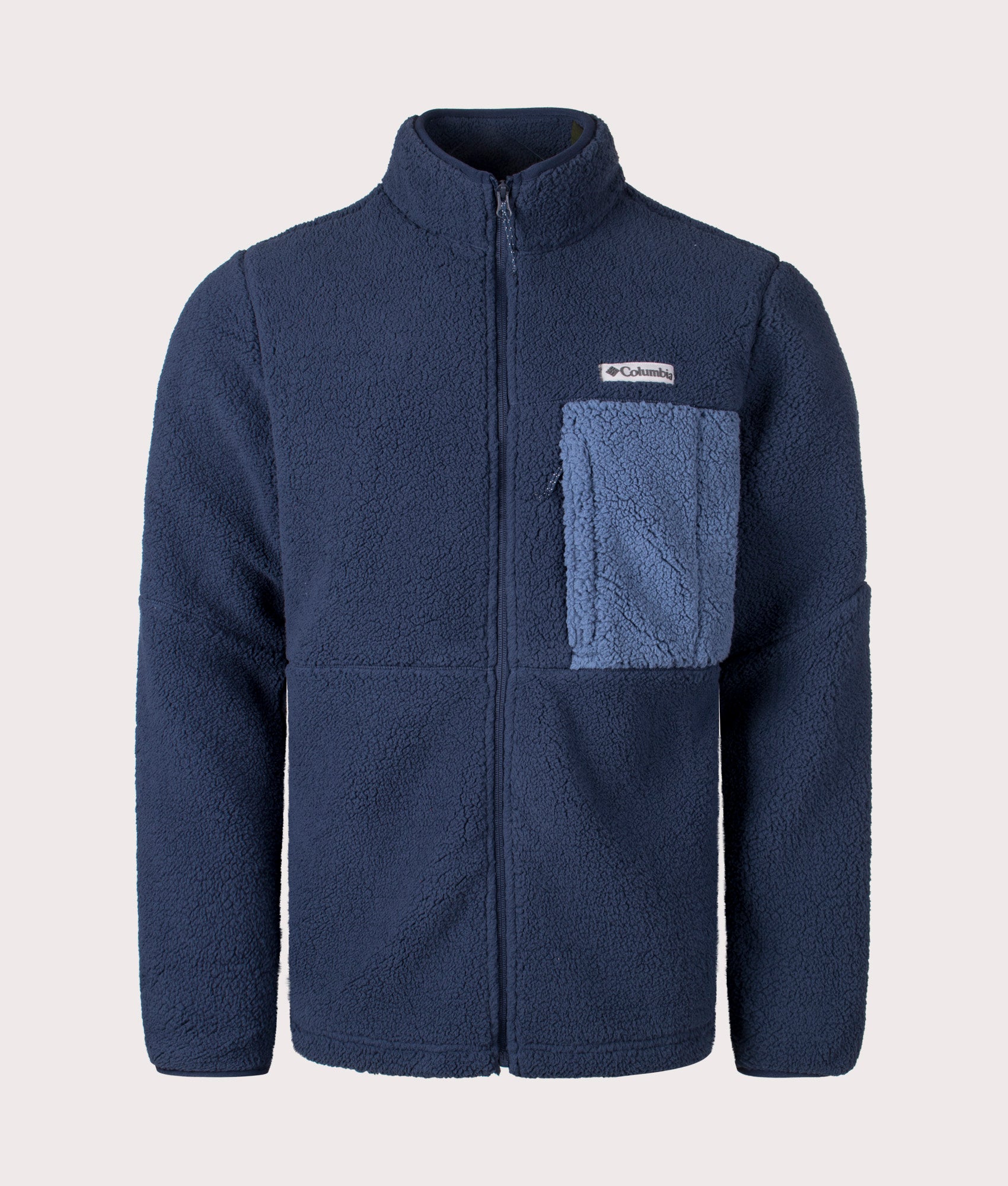 Columbia Mountainside Heavyweight Fleece in Navy EQVVS Menswear