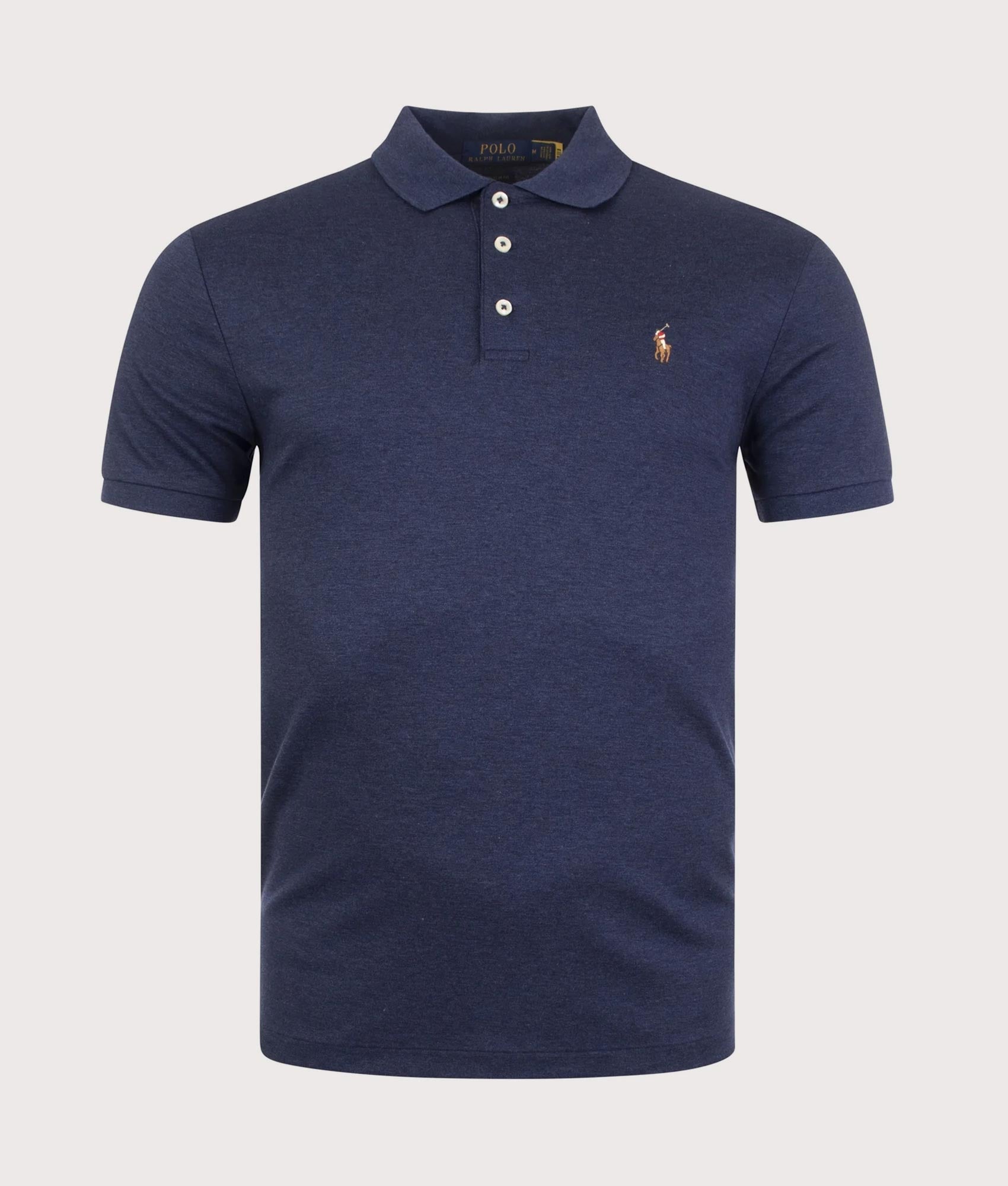 Slim Soft Cotton Polo Shirt Spring Navy Polo Ralph Lauren EQVVS