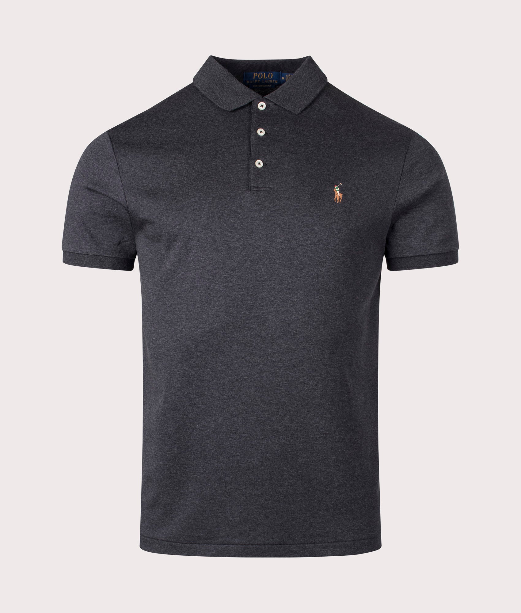 Black slim fit ralph fashion lauren polo