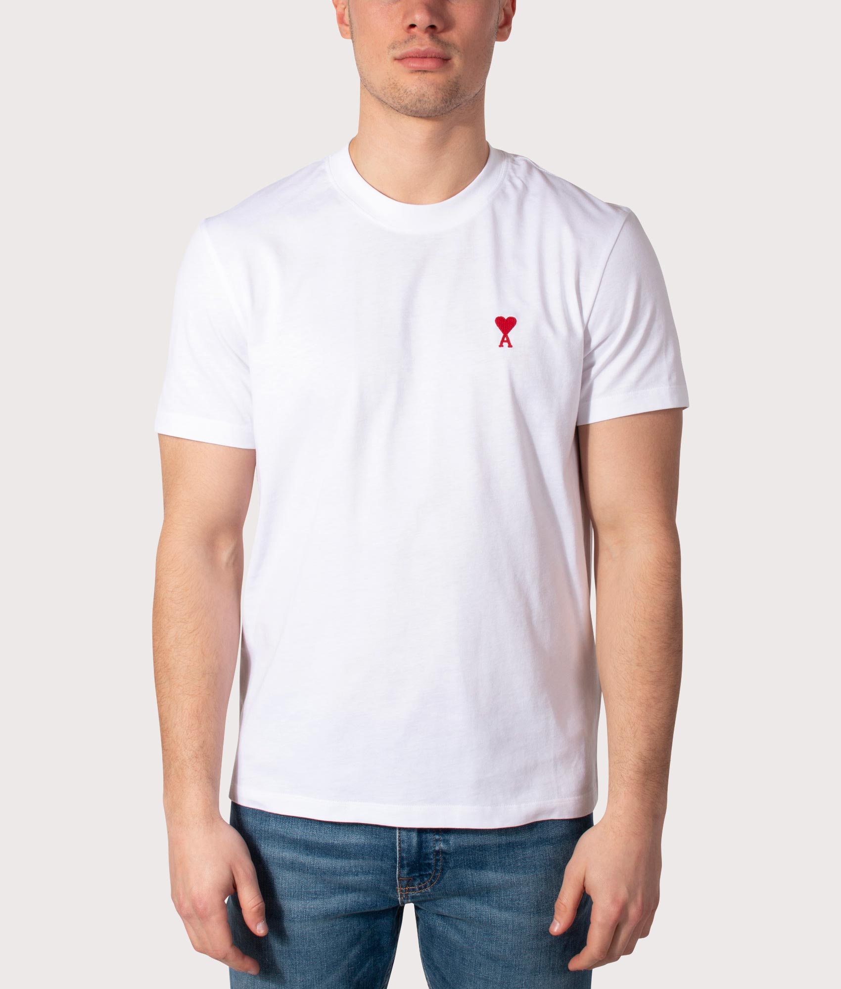 Ami De Coeur T-Shirt White| AMI | EQVVS