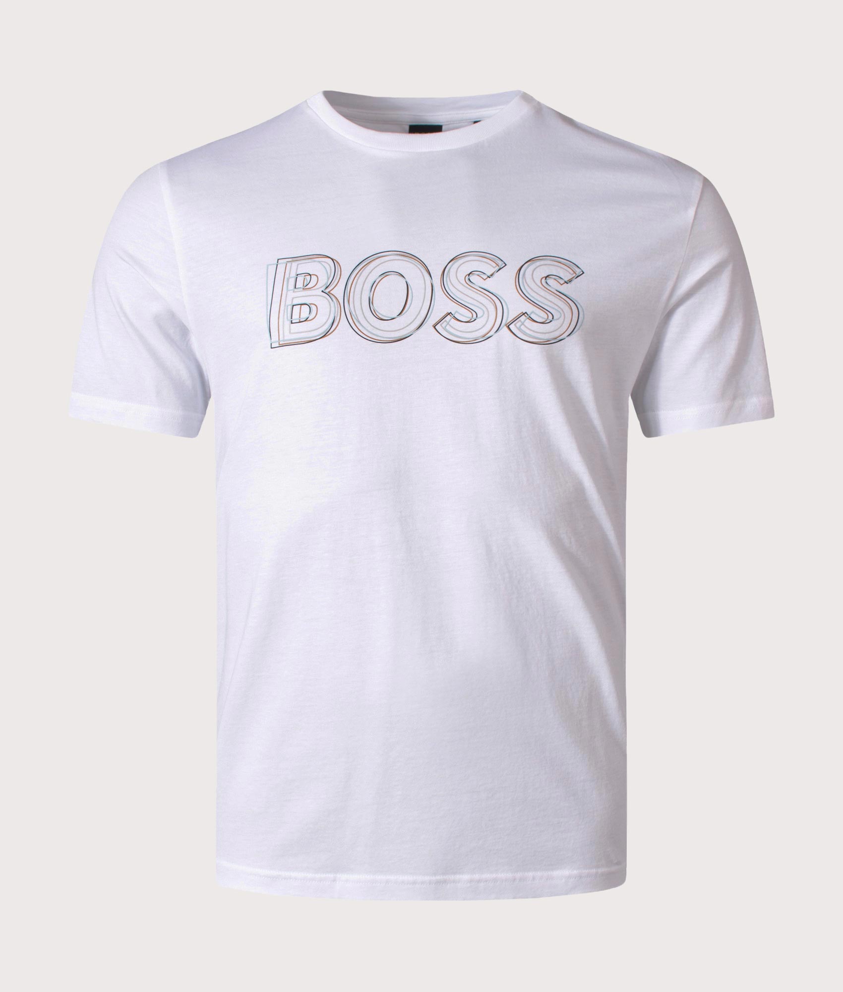 Boss white store t shirts