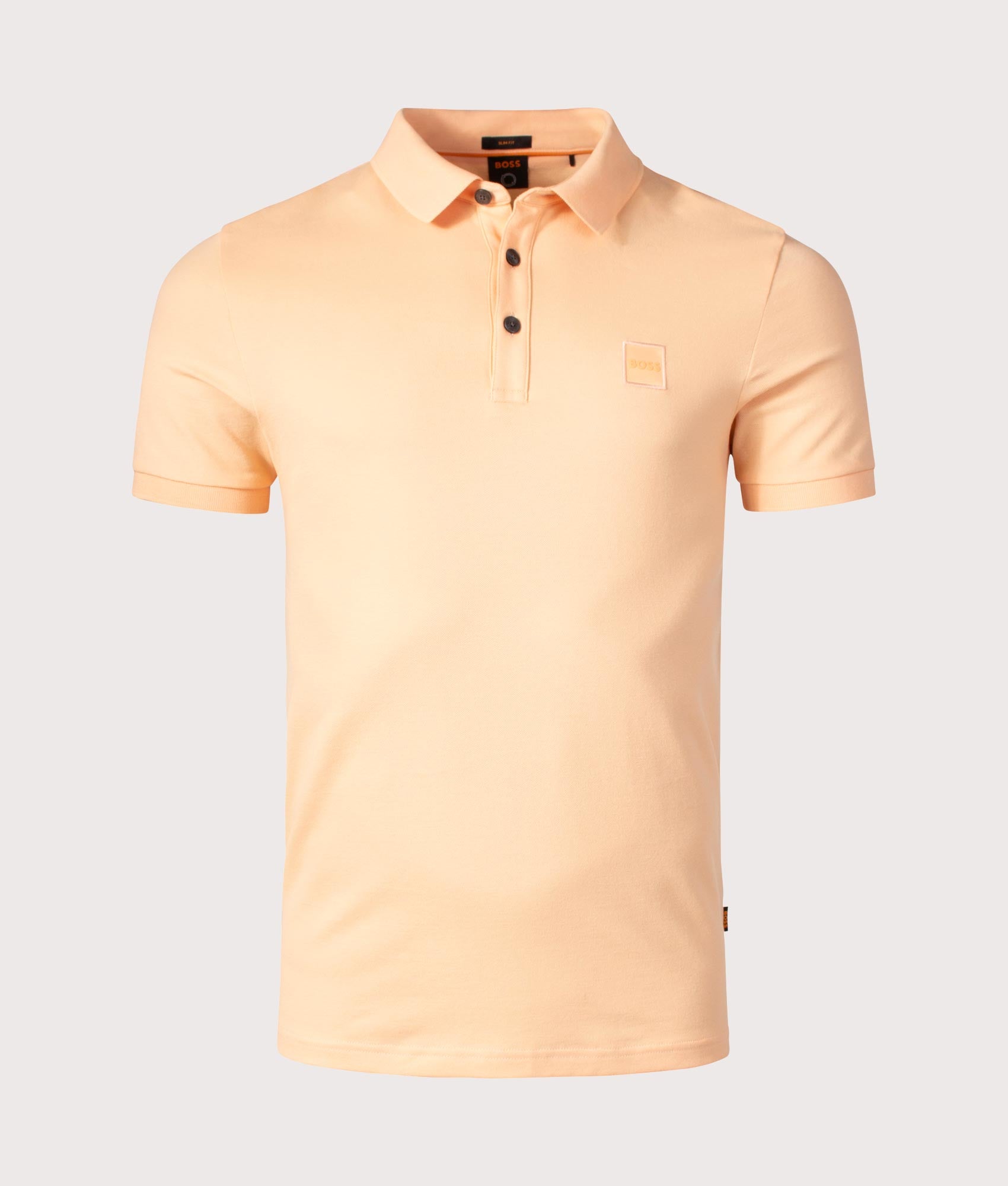 Slim Fit Passenger Shirt | Pastel Orange | EQVVS BOSS Polo