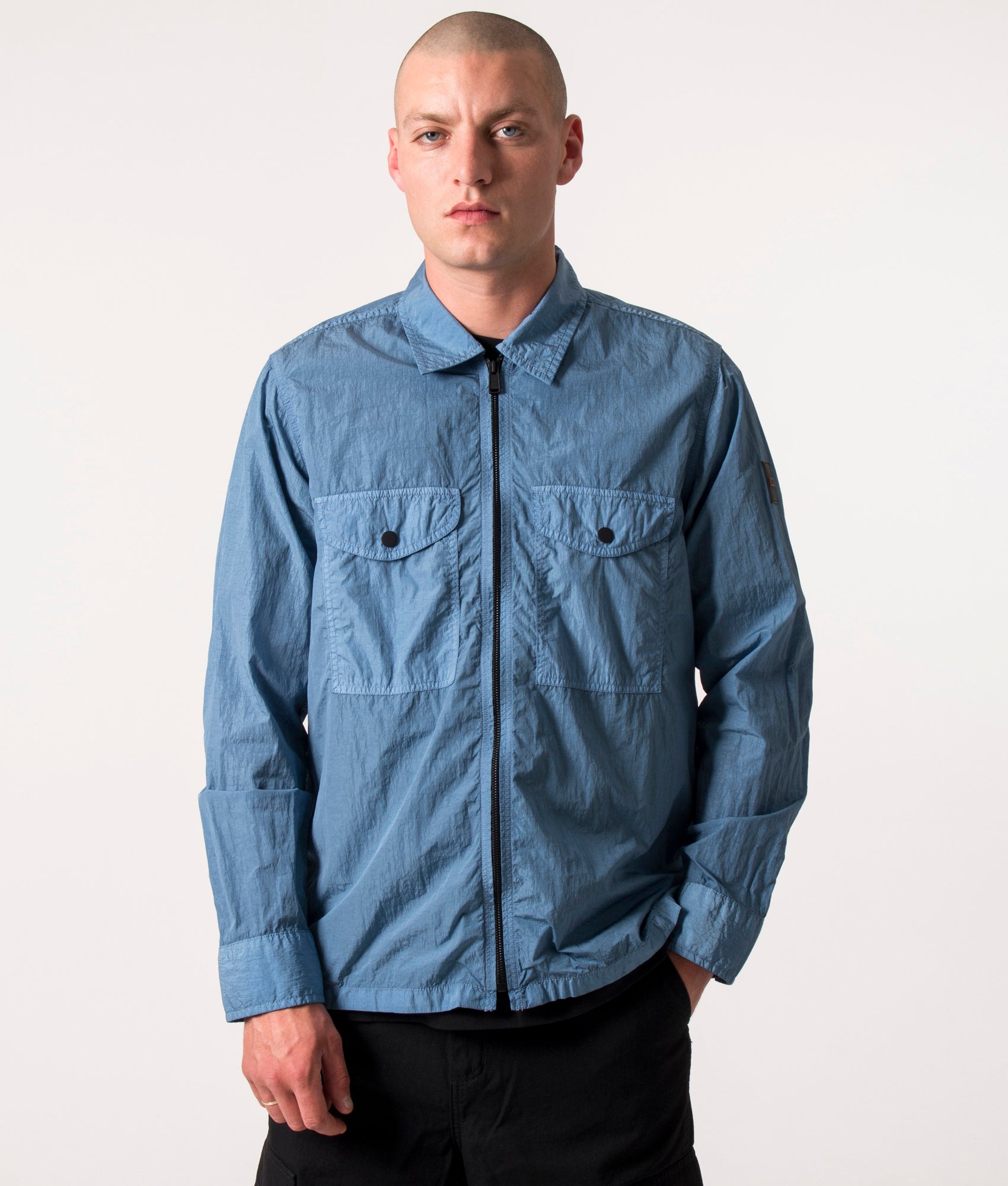 Boss lovel clearance zip overshirt