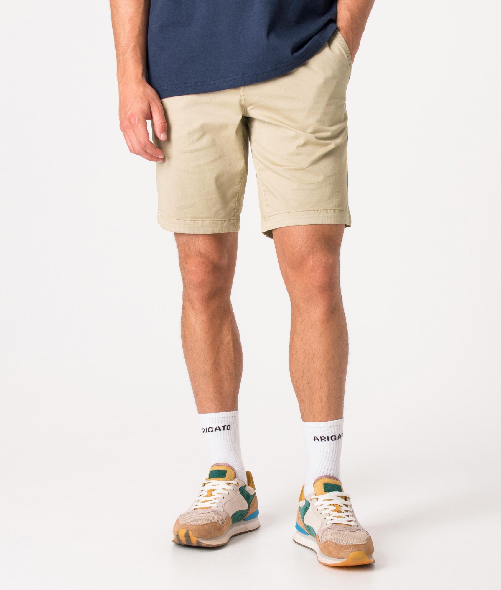 Boss schino slim store fit chino shorts