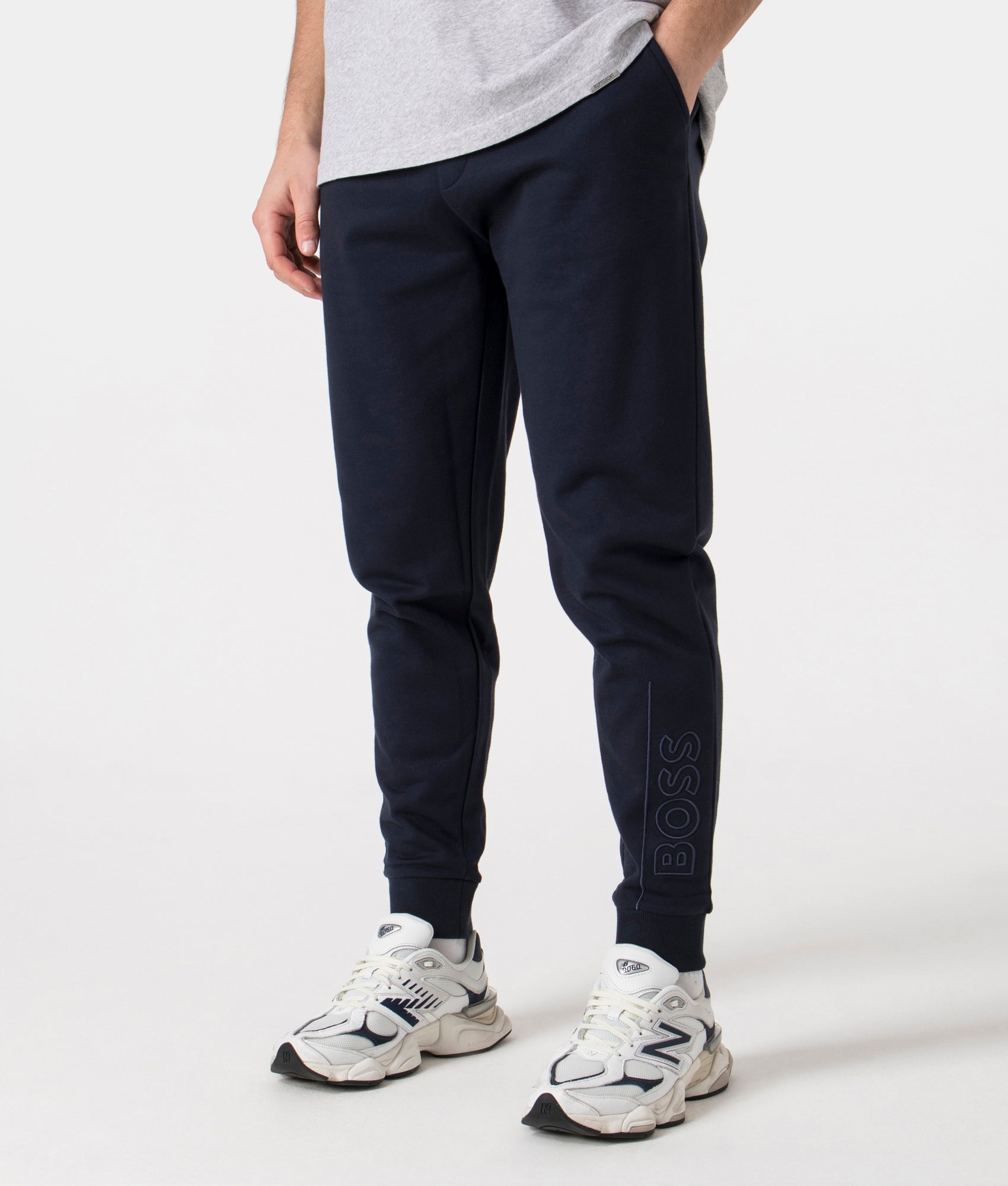 Hugo boss blue discount joggers