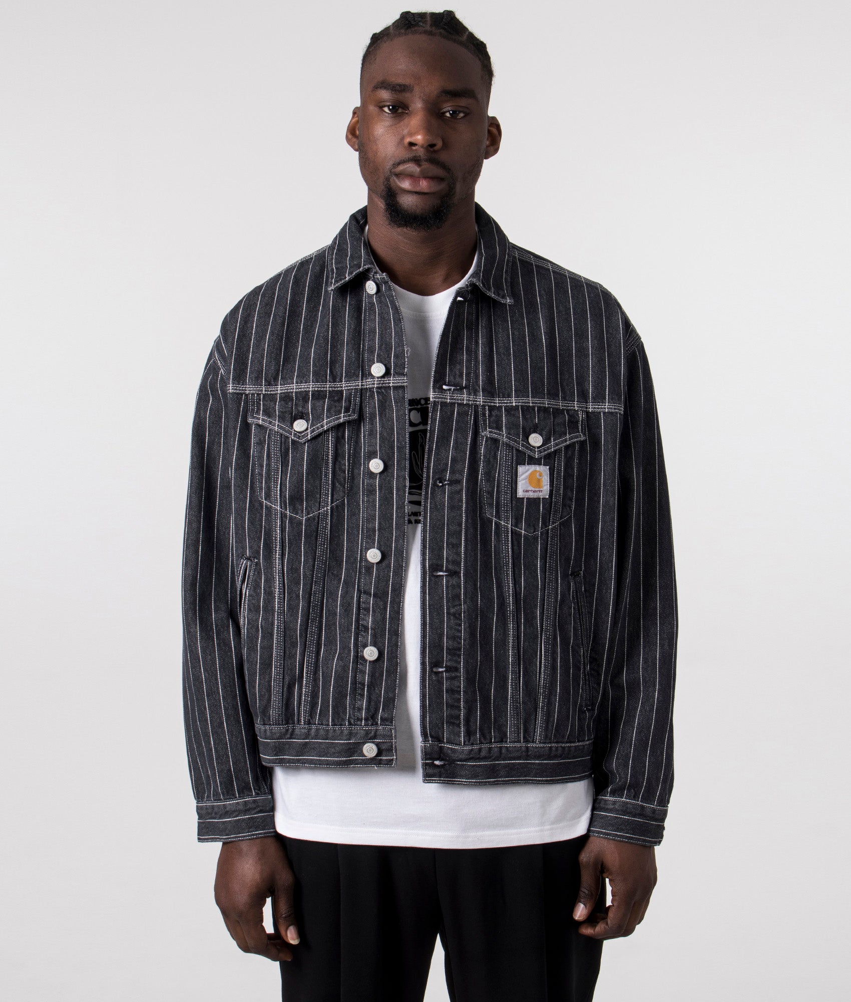 Carhartt WIP Designer hotsell Pinstripe Jacket