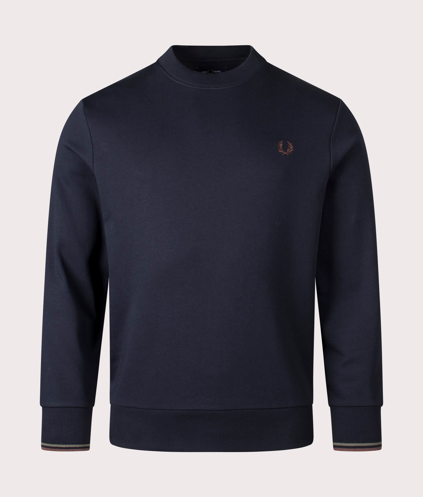 Crew Neck Sweatshirt Navy Fred Perry EQVVS