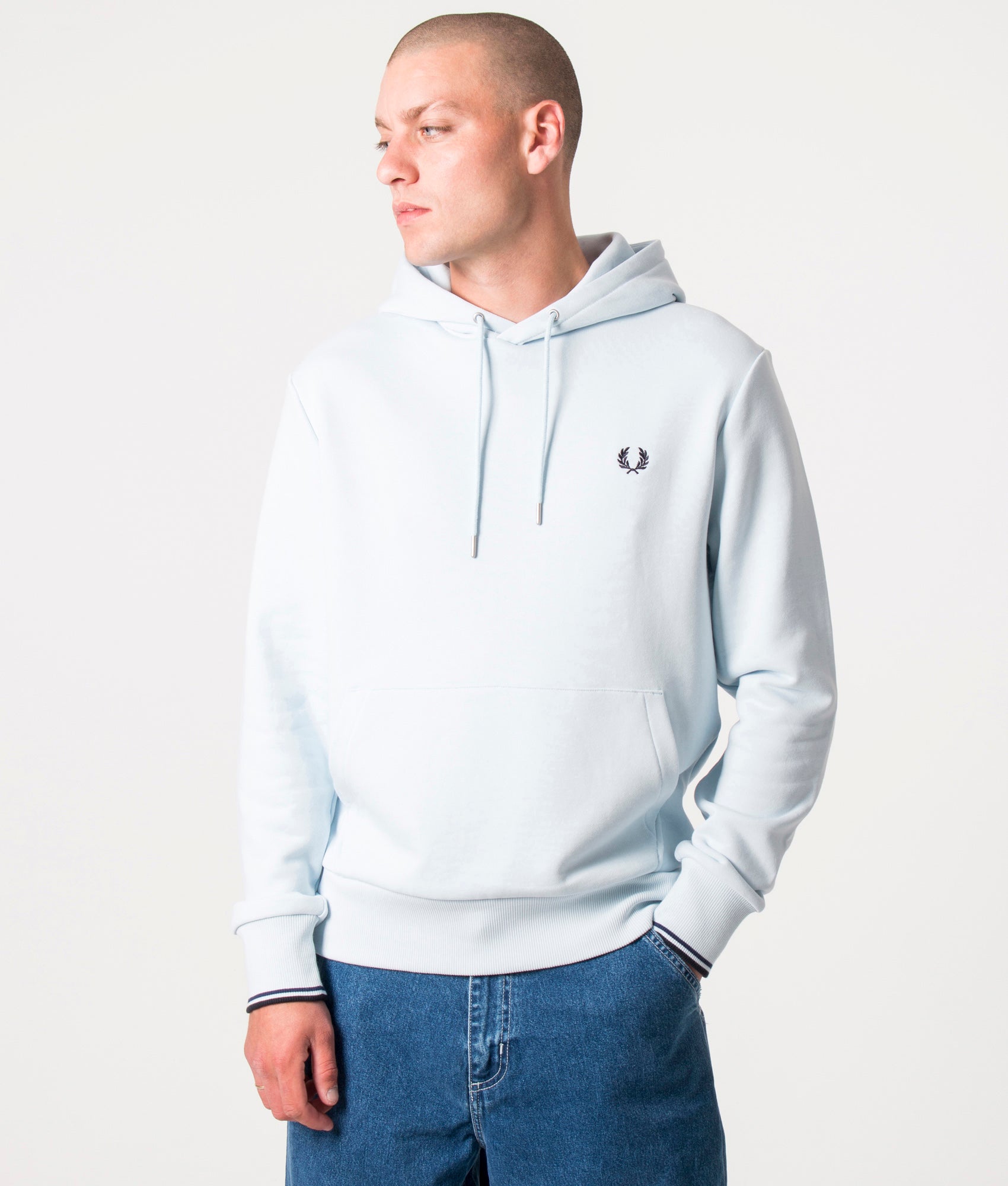 Fred perry light hot sale blue jumper