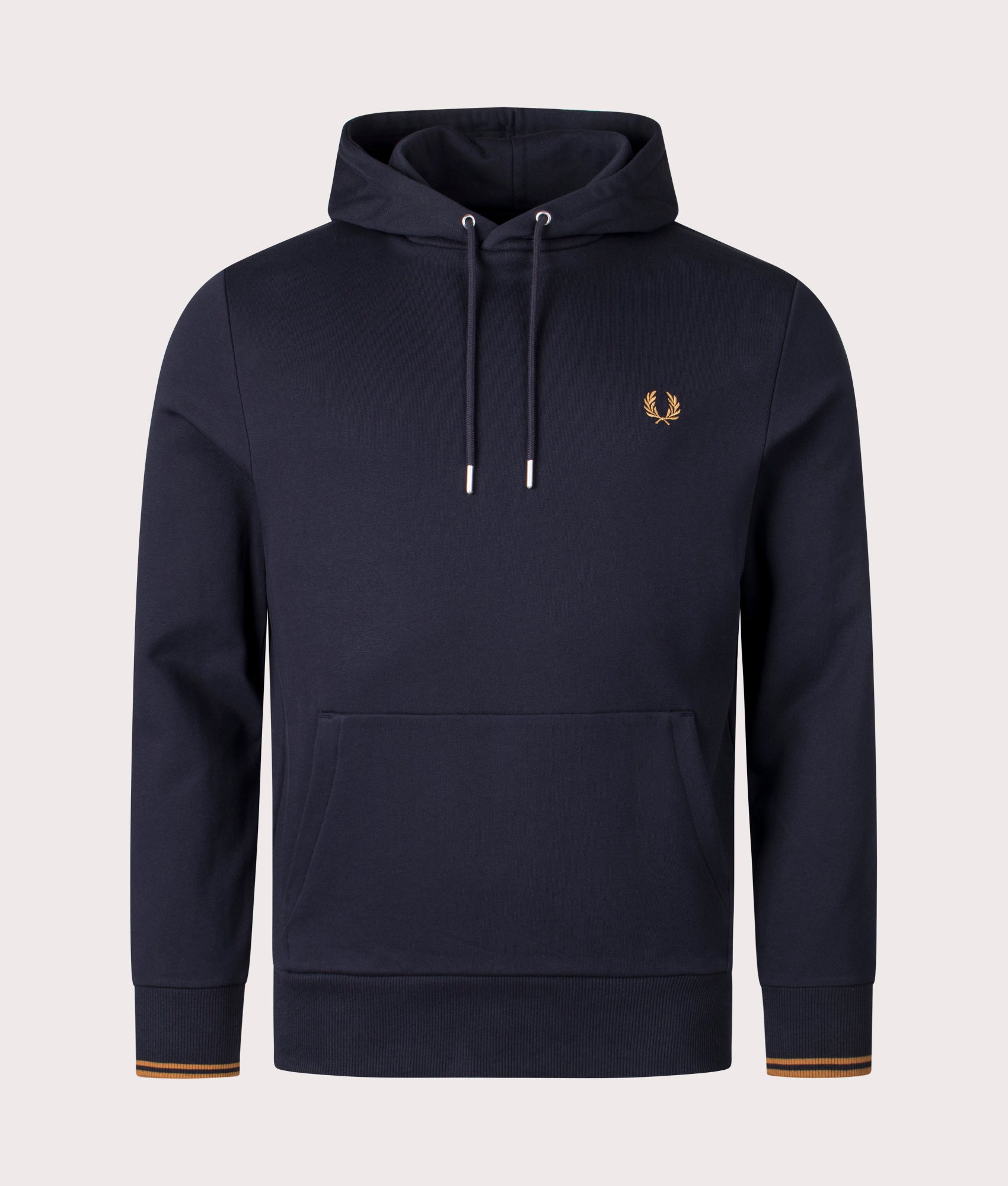 Fred perry navy hoodie sale