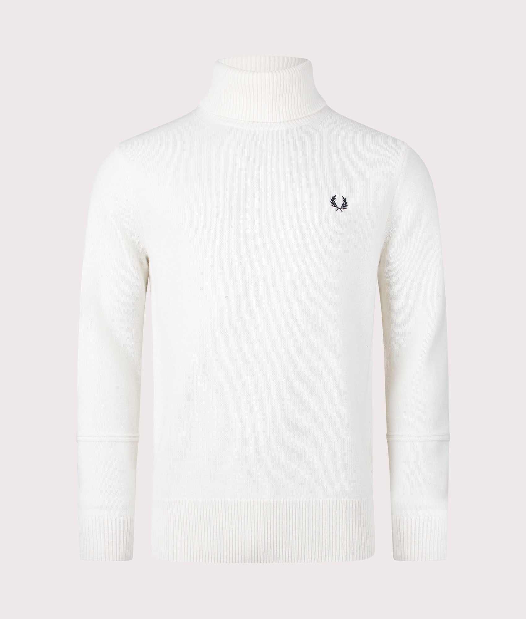 Roll Neck Jumper Ecru Fred Perry EQVVS