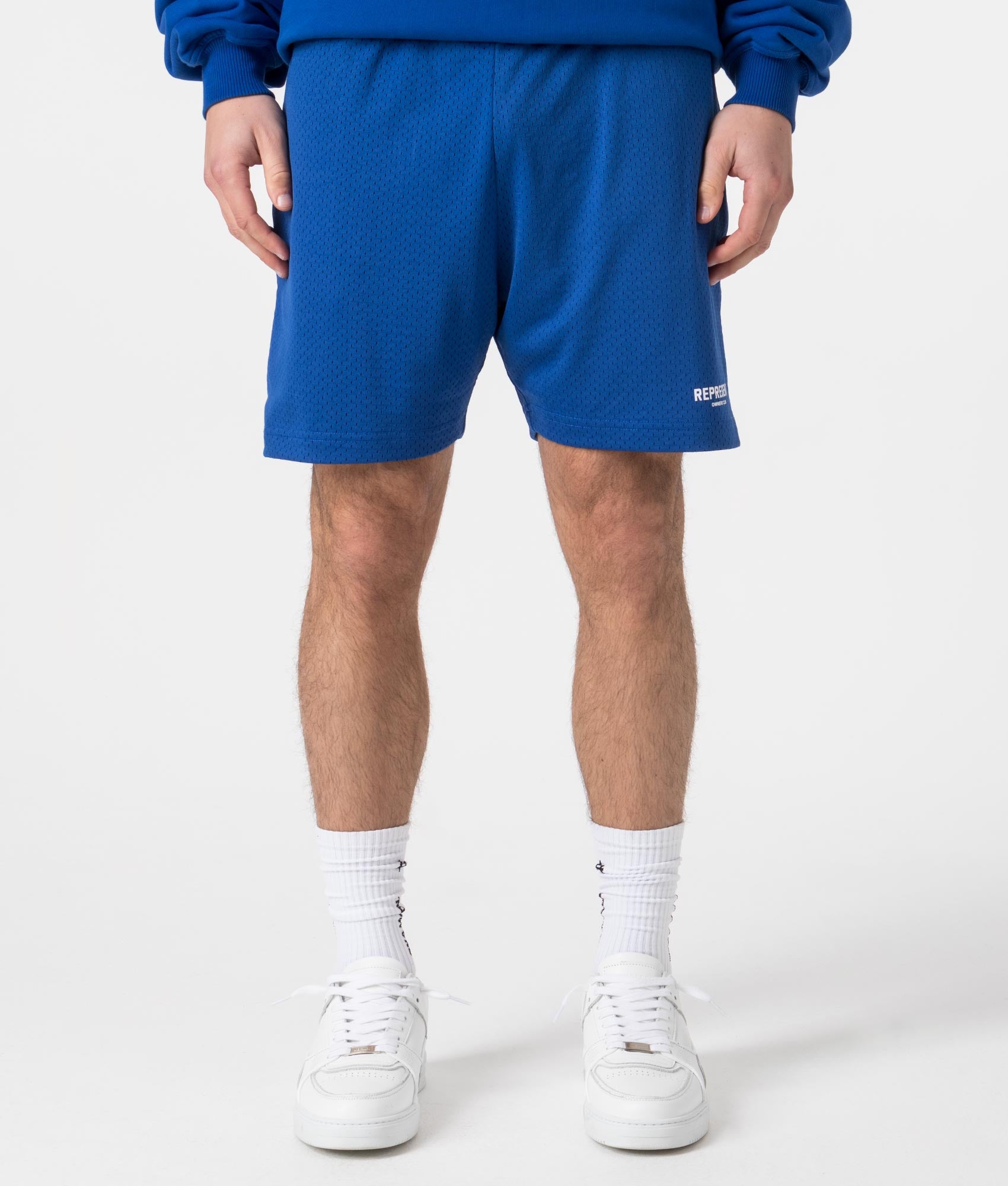 Represent Owners Club Mesh Shorts, Cobalt Shorts