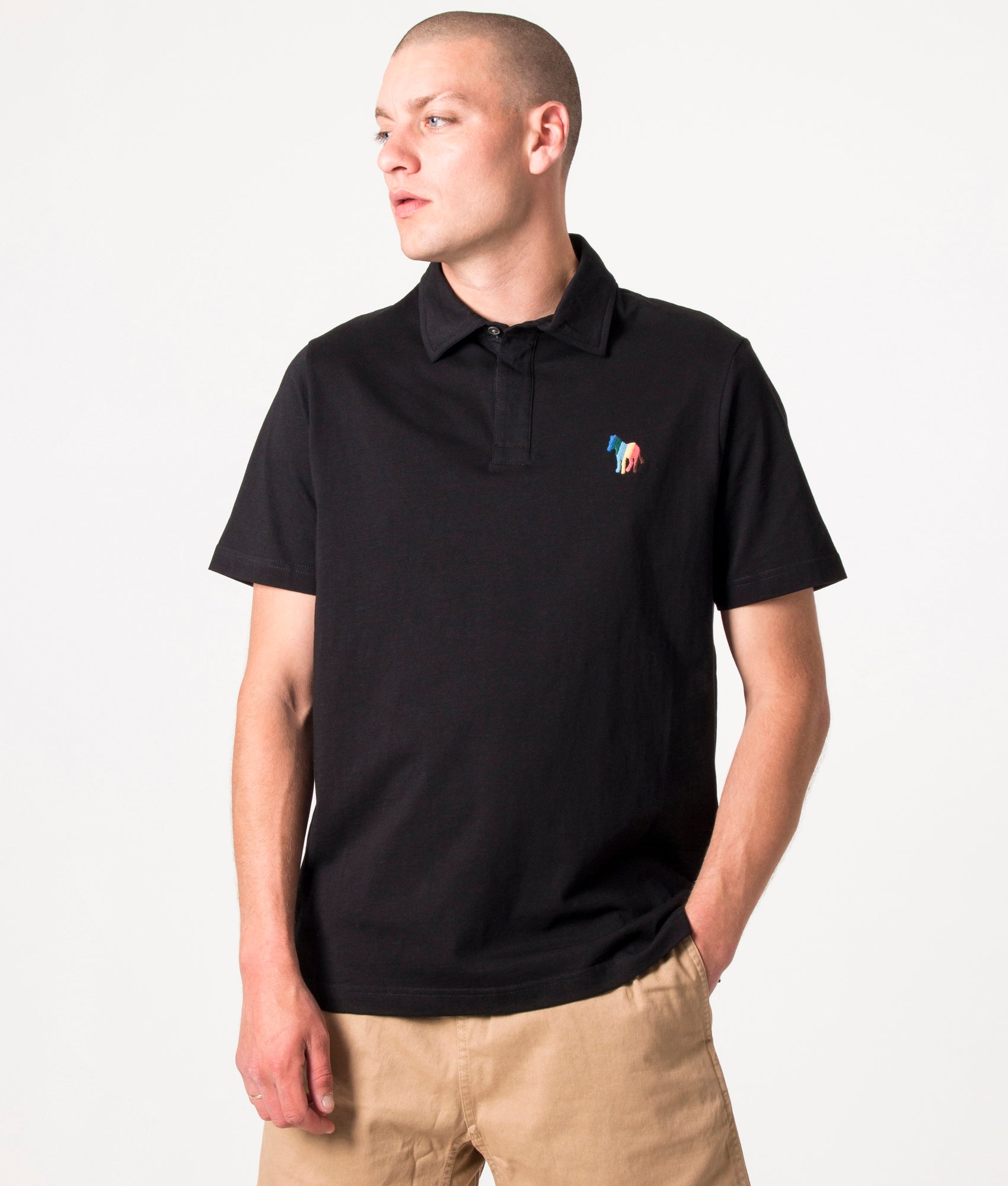 Paul smith clearance black polo shirt