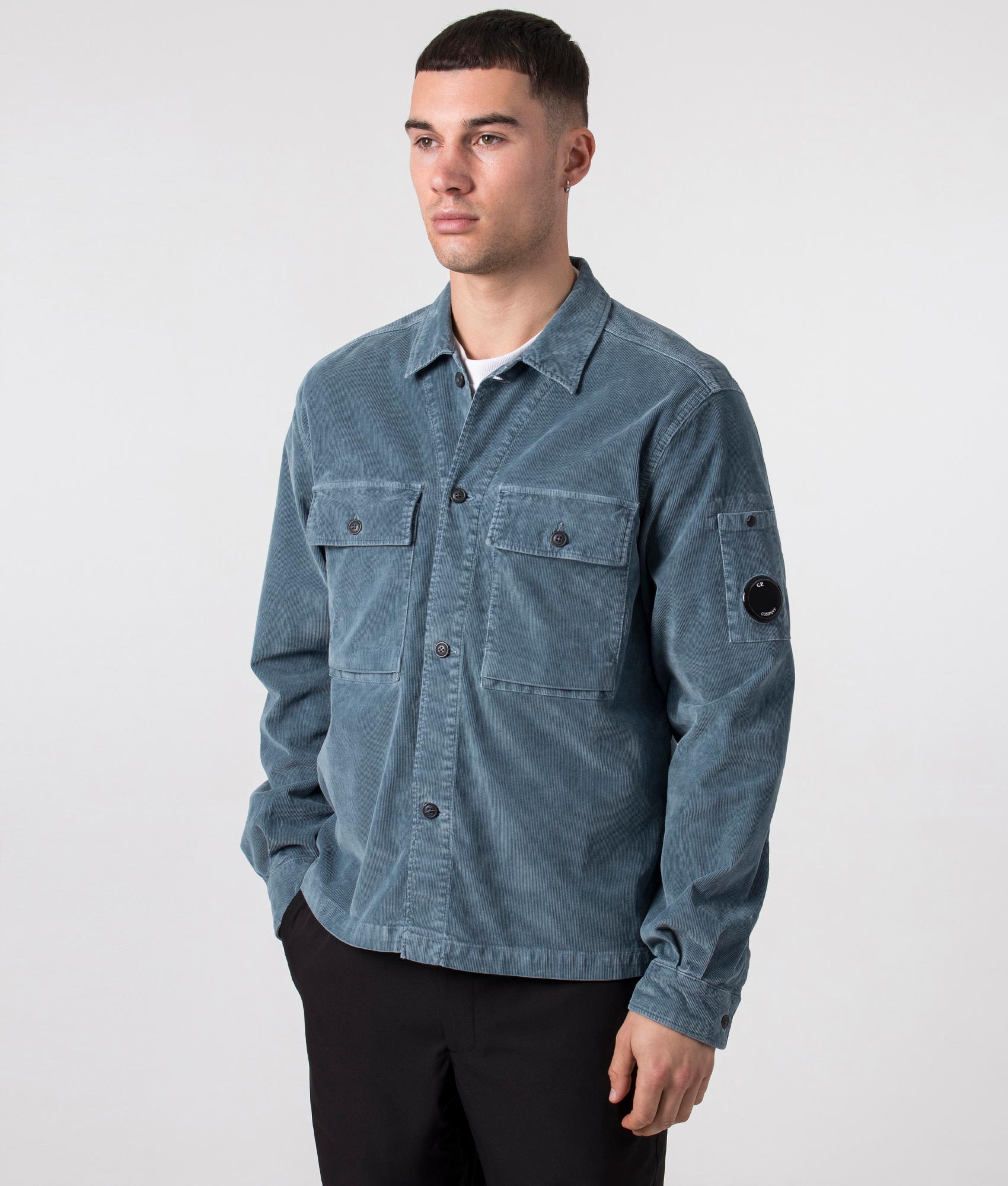 Blue cp overshirt sale