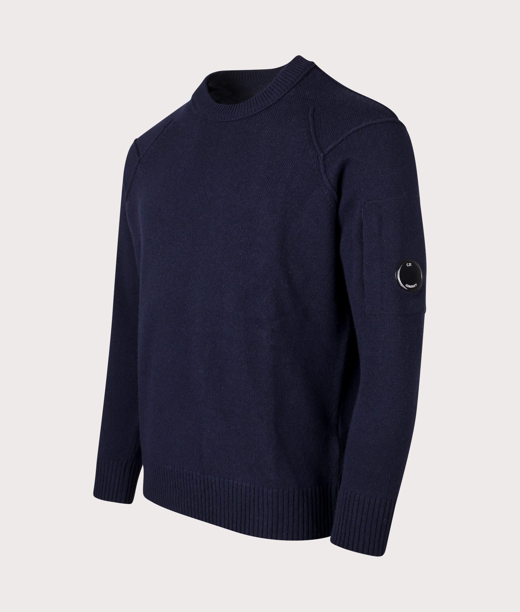 Lambswool Knitted Jumper Total Eclipse C.P. Company EQVVS Menswear