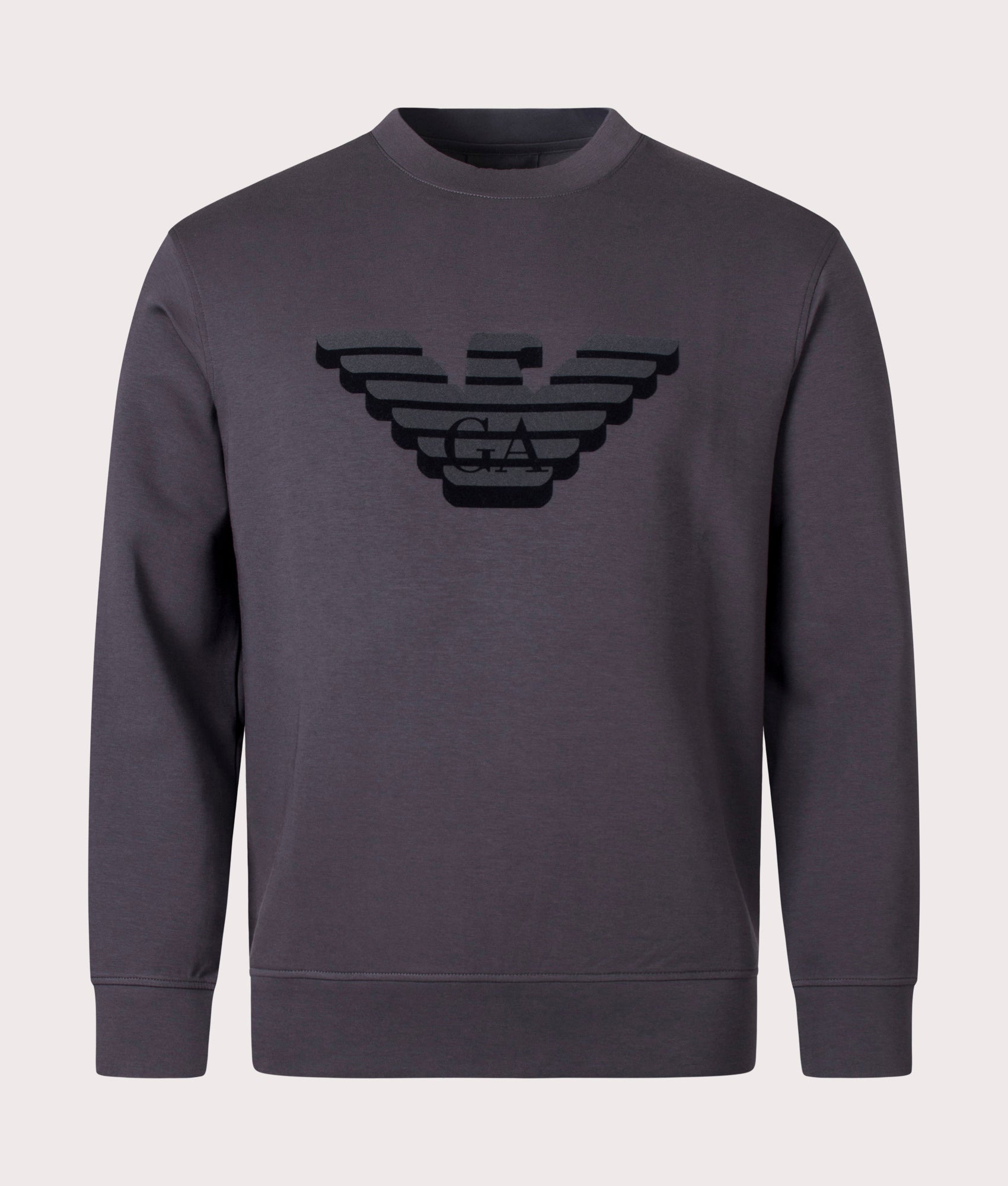 Emporio armani 2025 sweatshirt grey