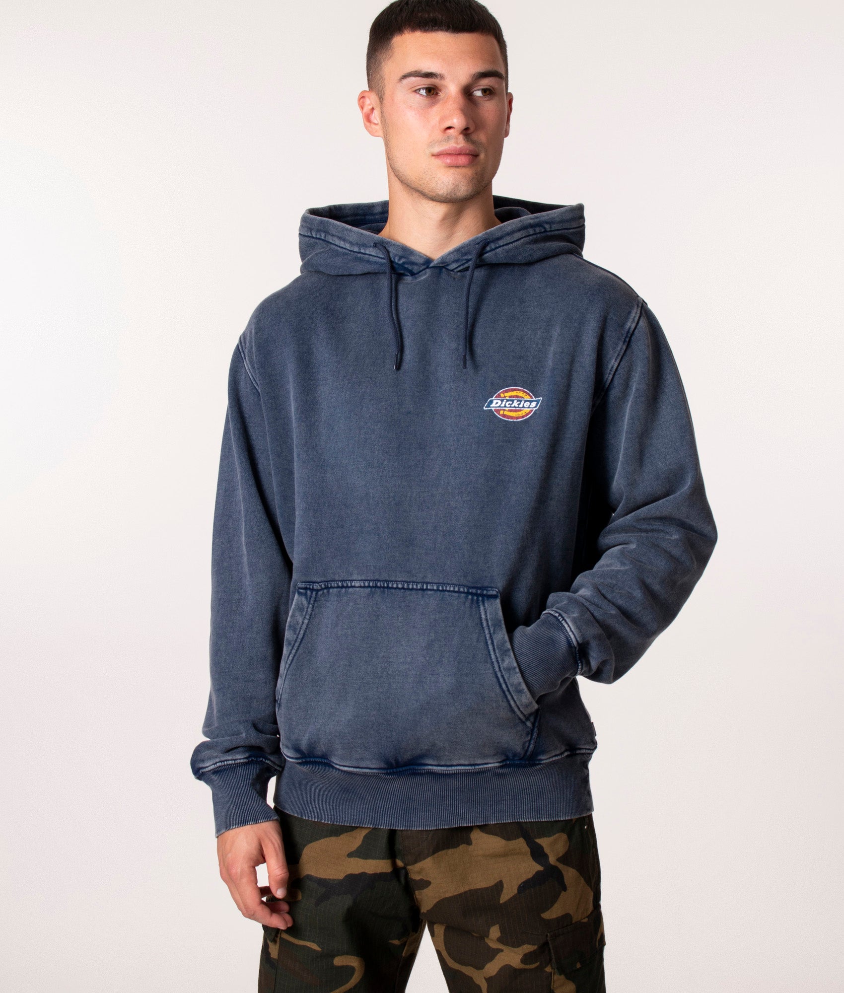 Relaxed Fit Icon Washed Hoodie, Dickies