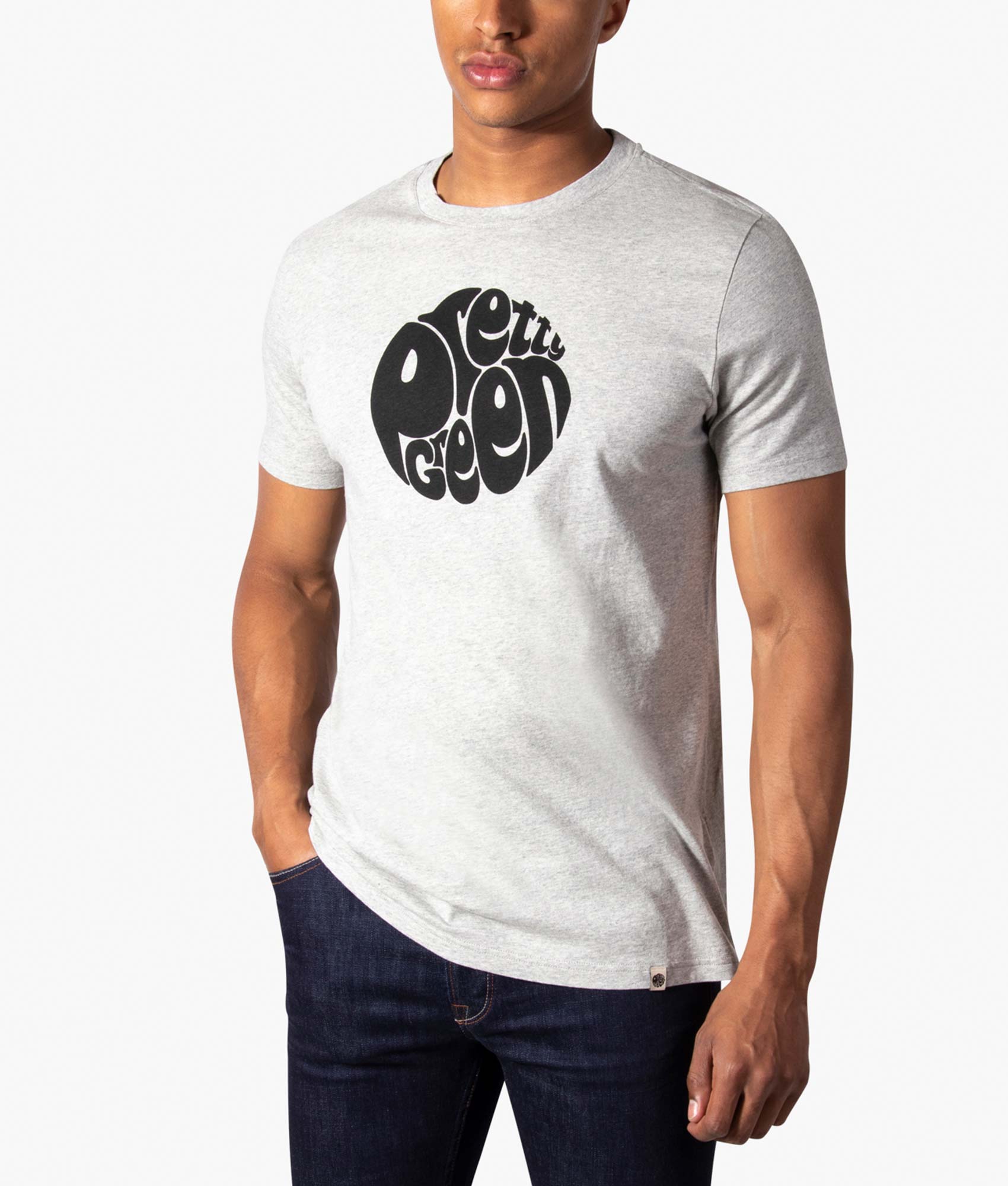 pretty green grey t shirt