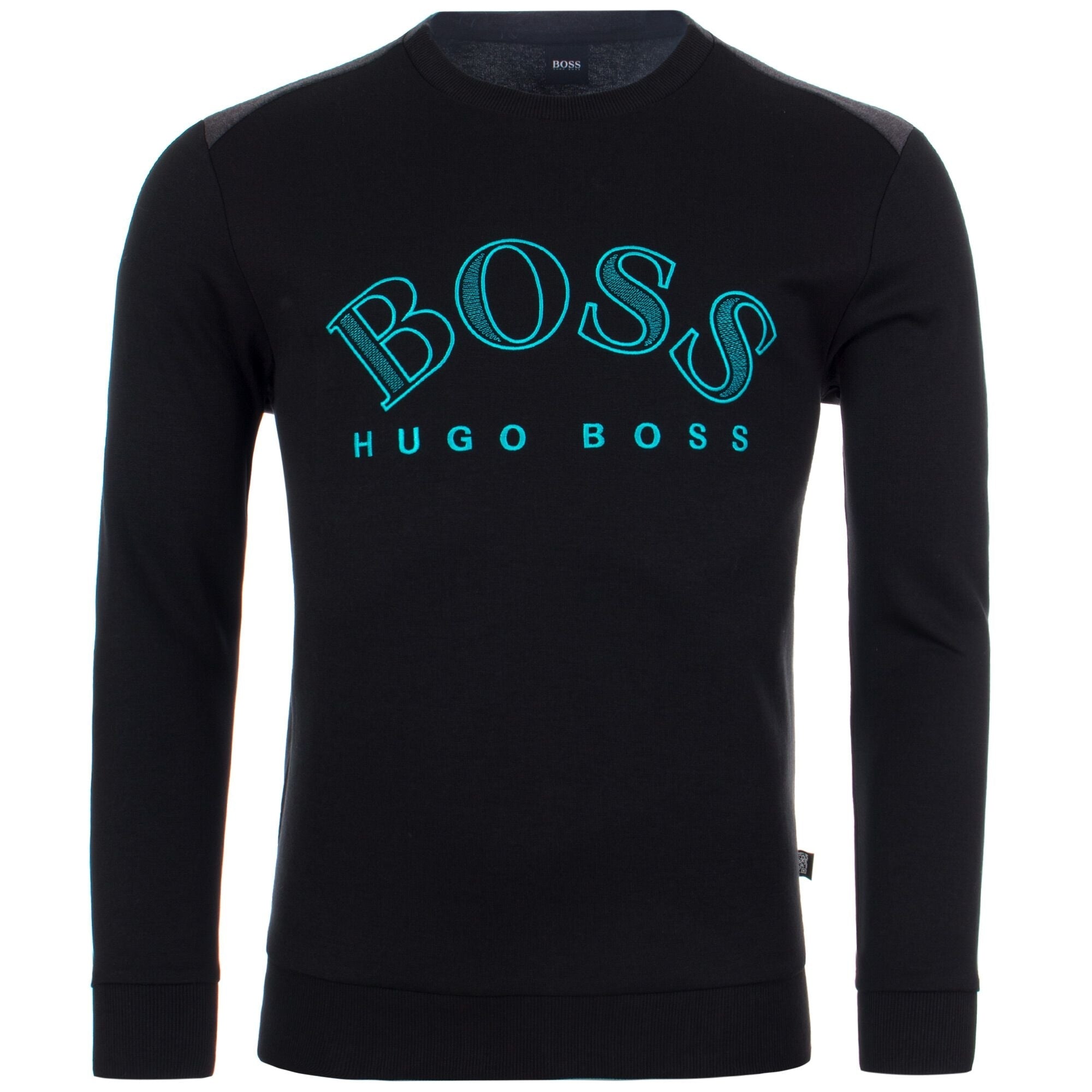 Boss hugo boss online logo sweatshirt black