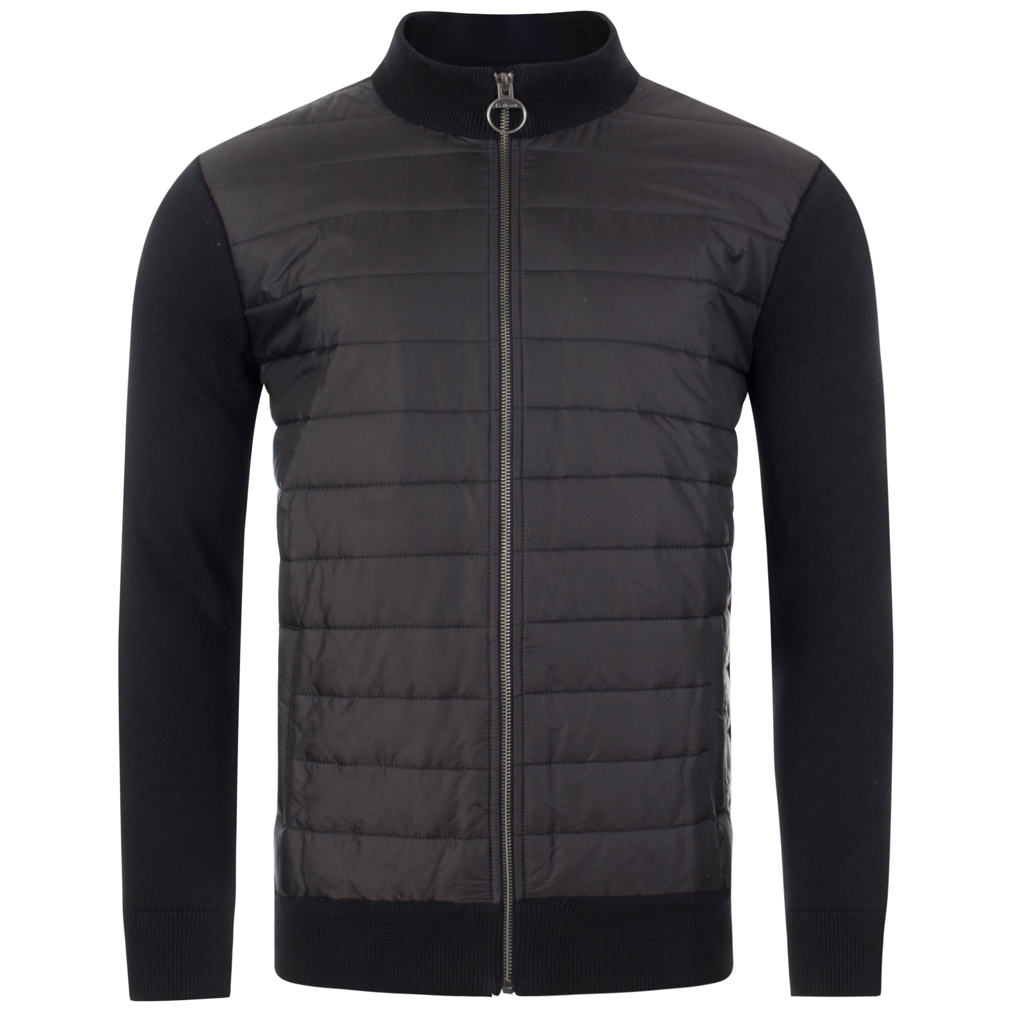 Barbour baffle zip through jacket best sale