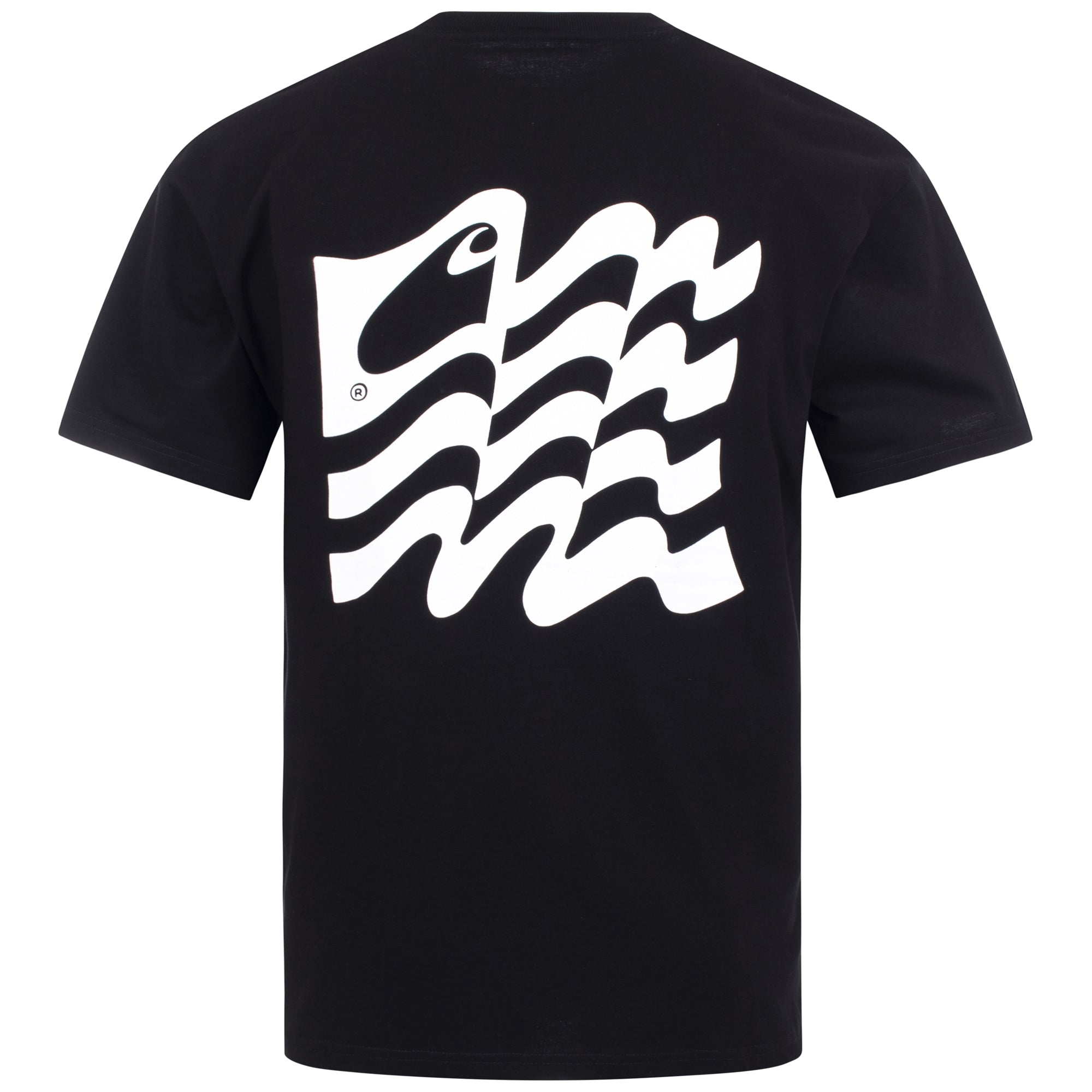 black and white graphic shirt