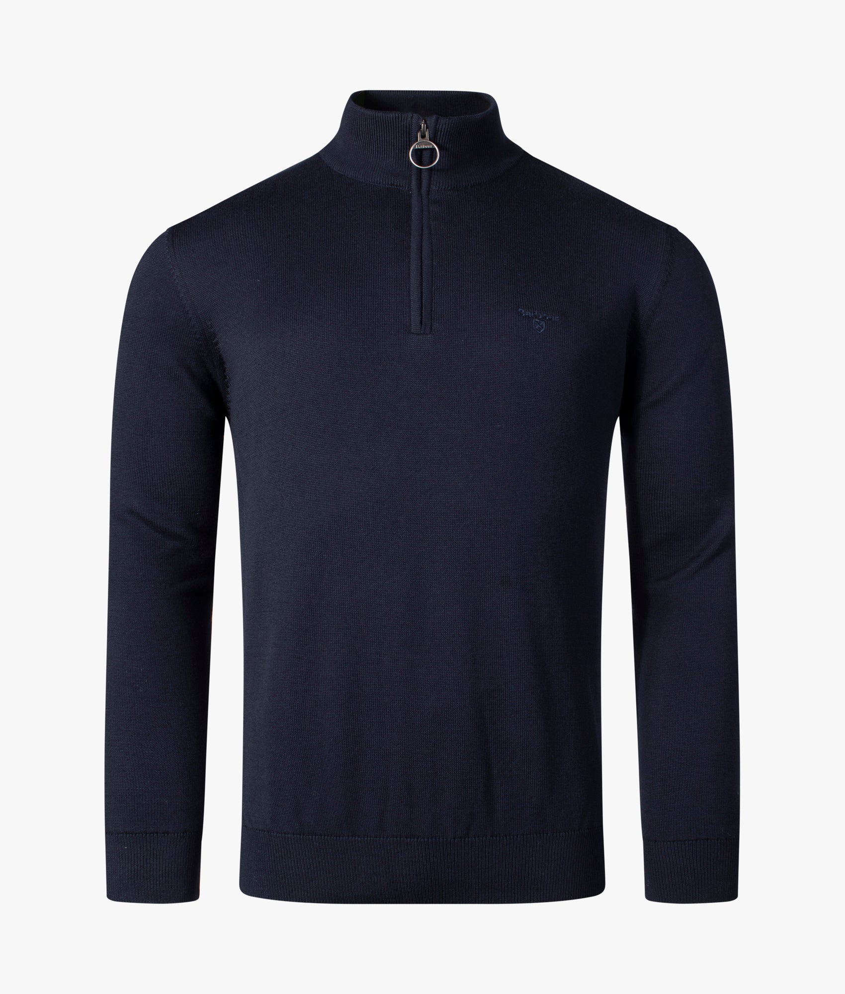 Barbour half zip hot sale knitted jumper