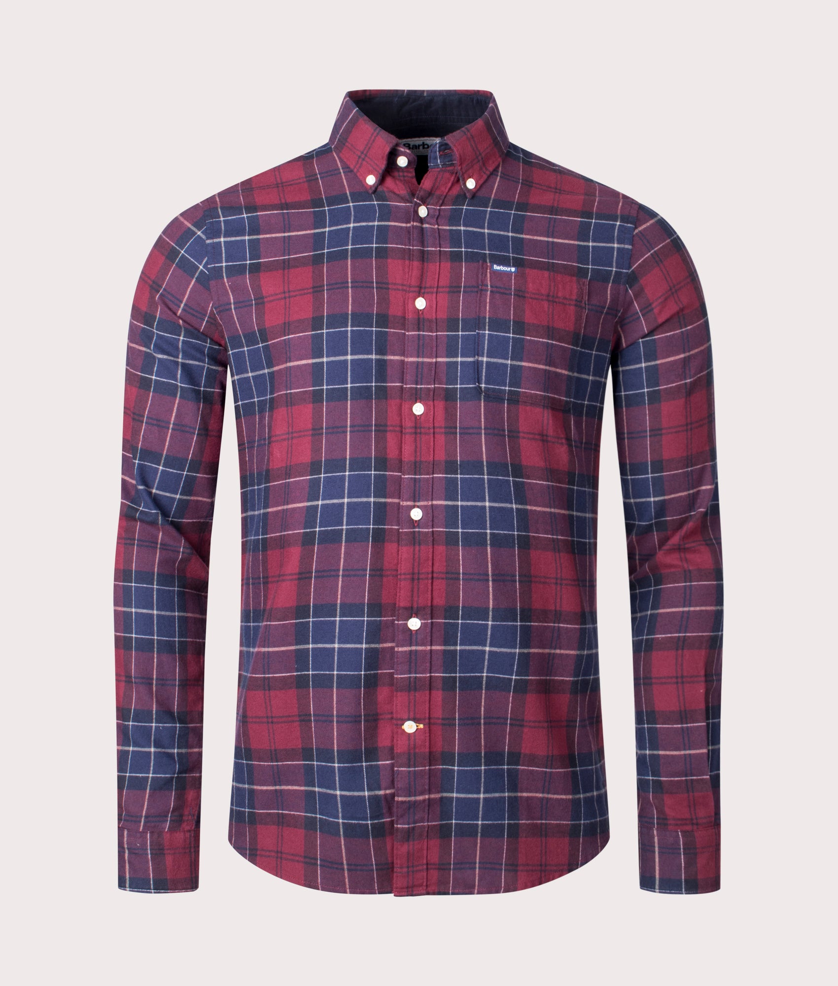 barbour red tartan shirt