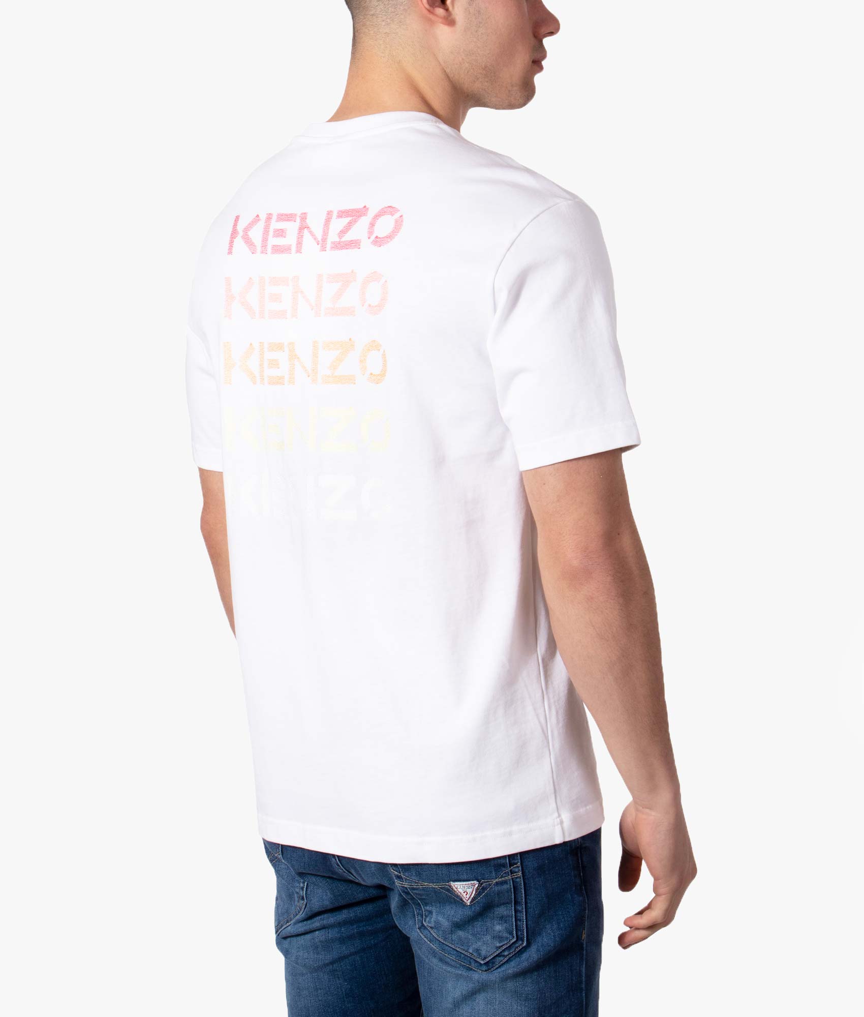 KENZO | Multi Kenzo Logo T-Shirt | EQVVS