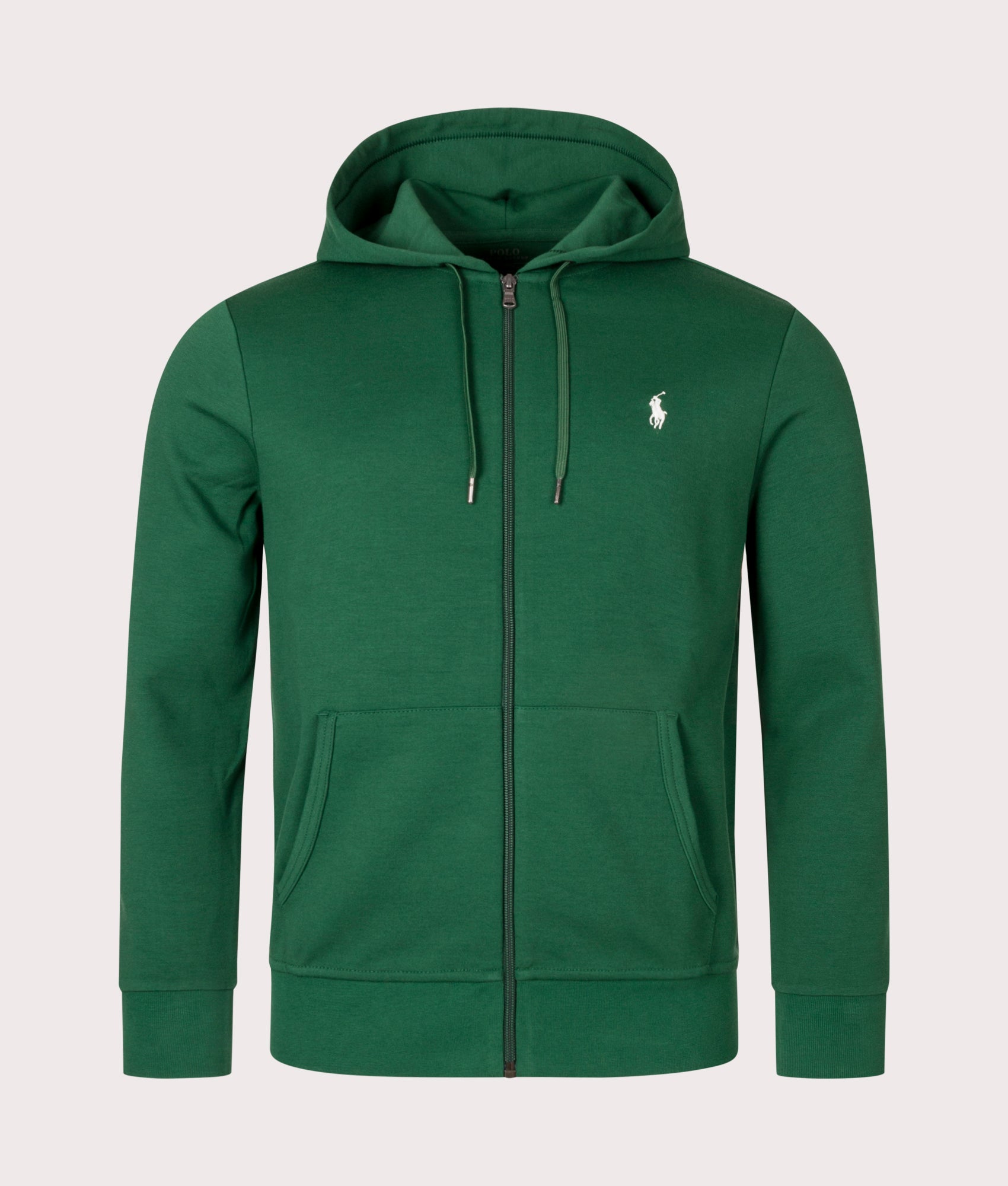 Double Knit Zip Through Hoodie New Forest | Polo Ralph Lauren | EQVVS