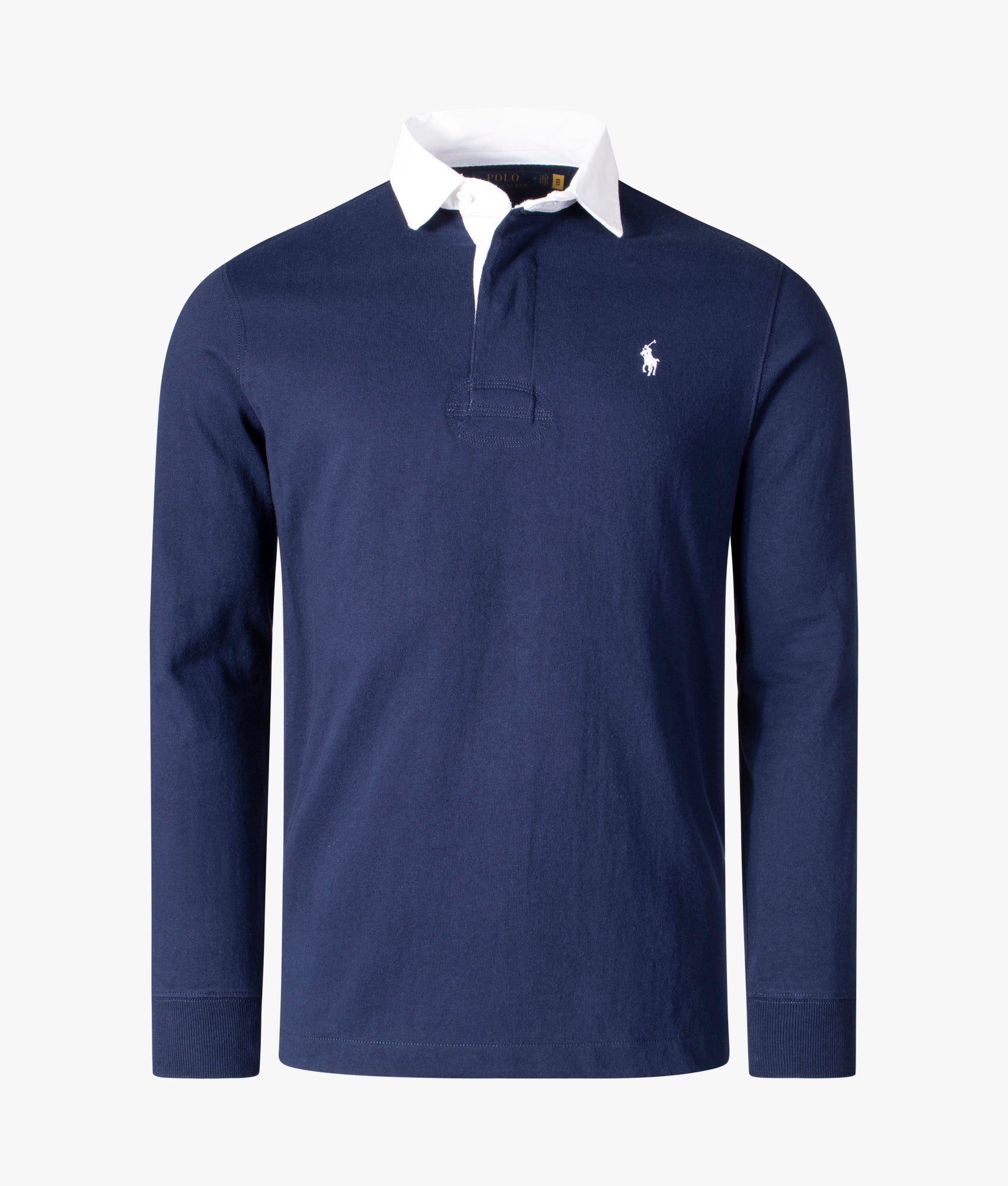 Polo Ralph Lauren Stripe Rugby Shirt, Cruise Navy, 1XB