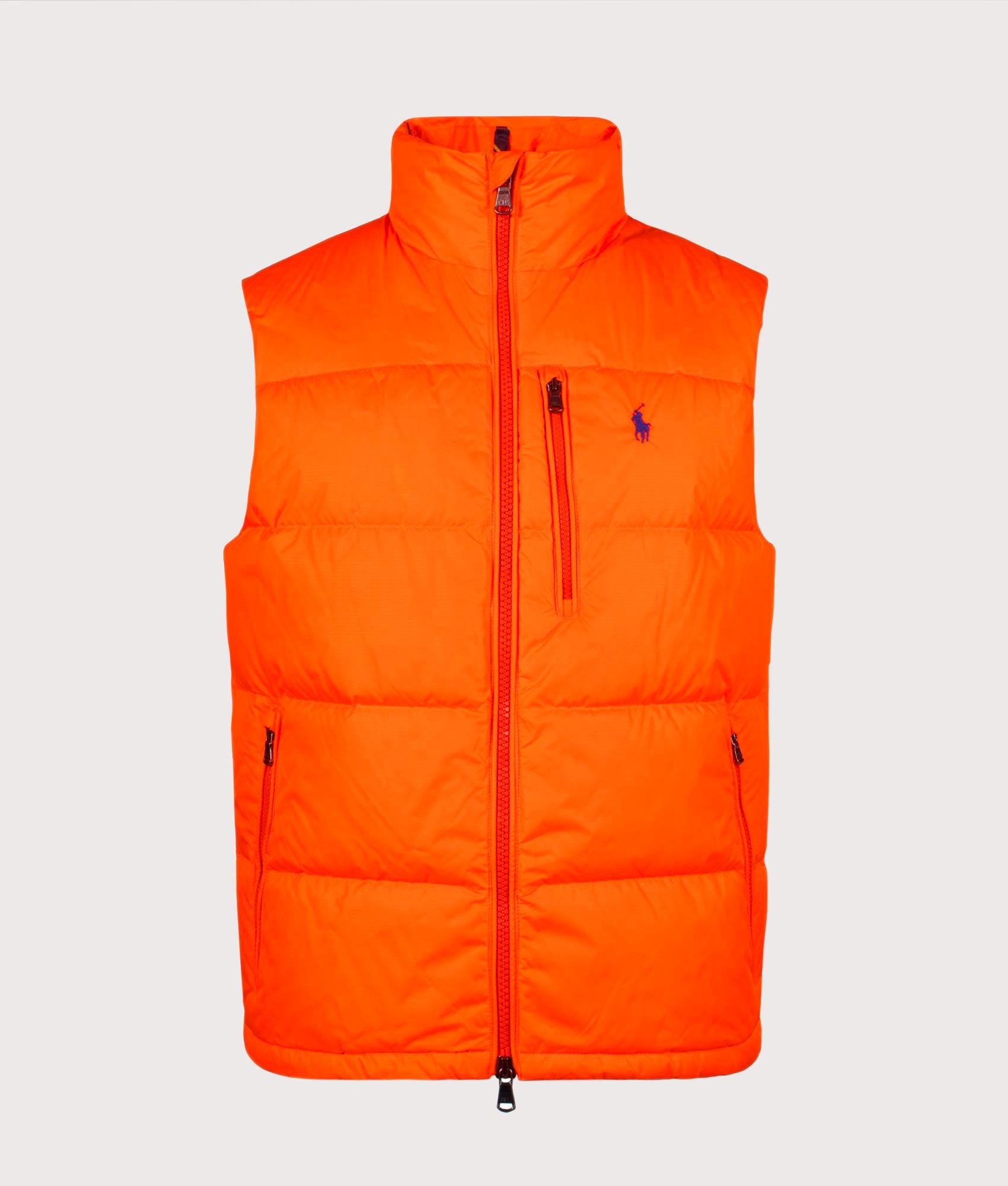 Orange polo vest on sale