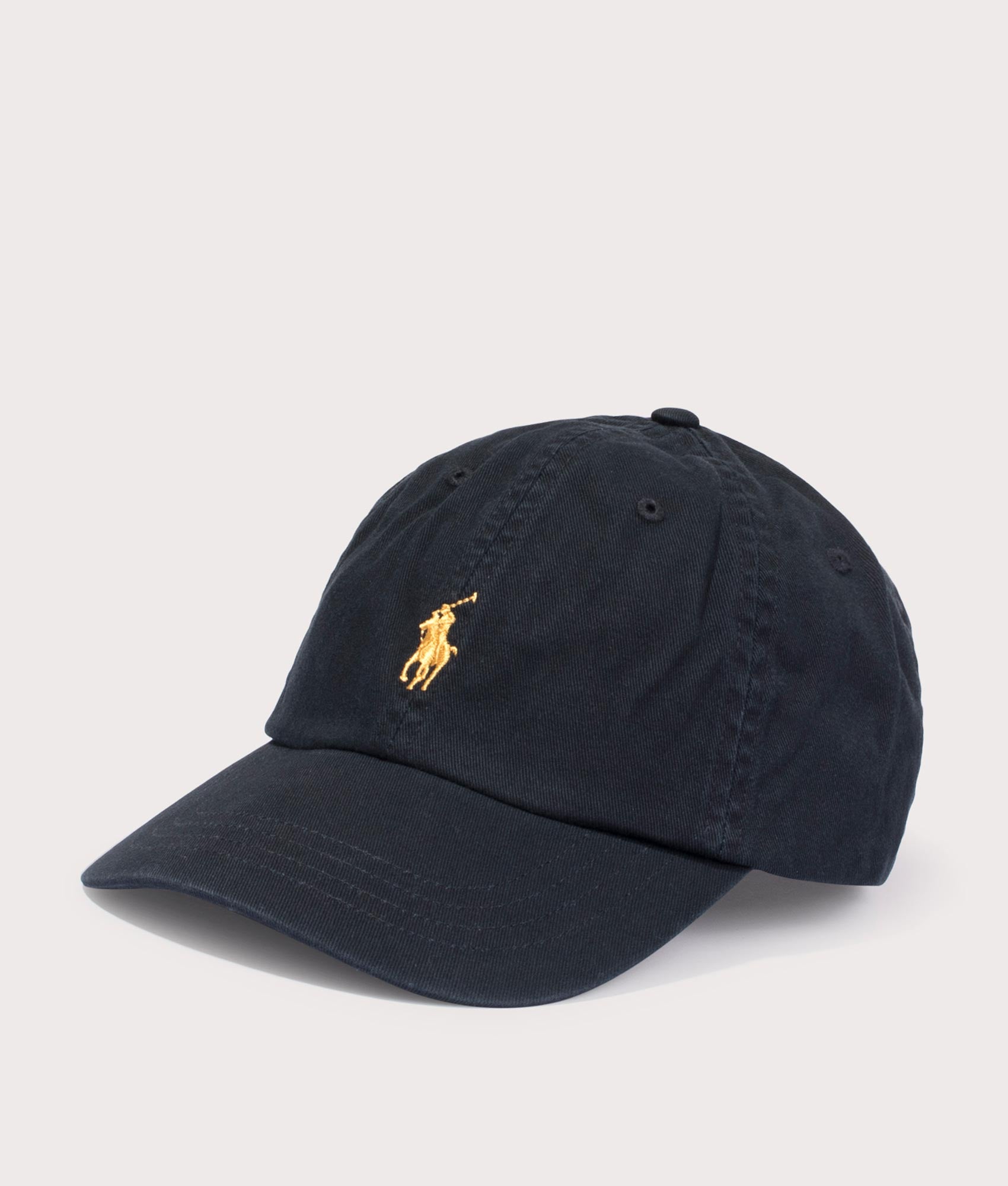 Black and gold polo cheap hat