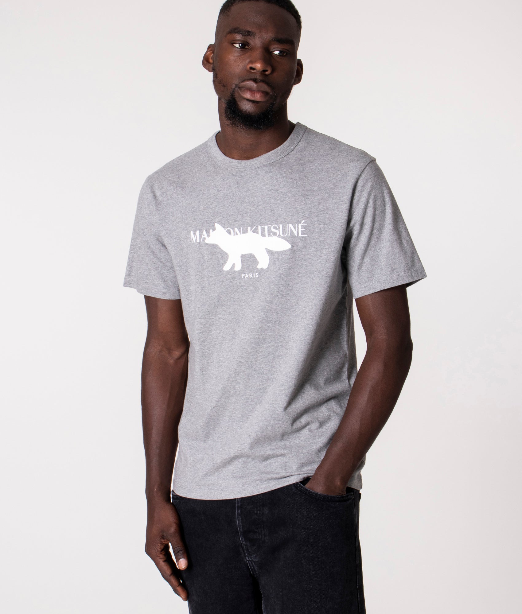 Fox Stamp Classic T-Shirt | Maison Kitsuné | EQVVS