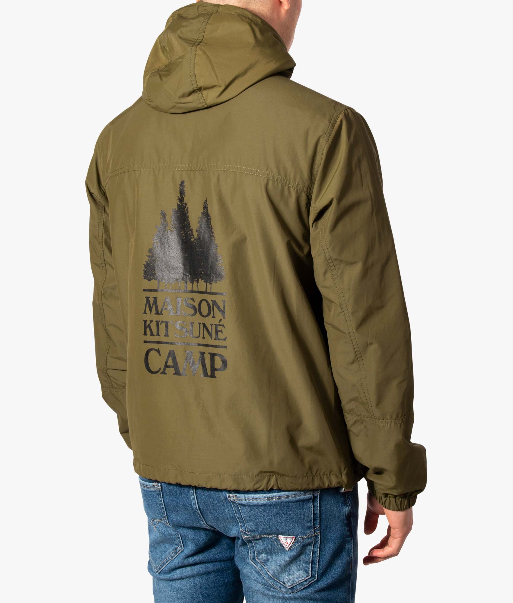 Maison Kitsuné | MK Camp Technical Windbreaker Jacket | EQVVS