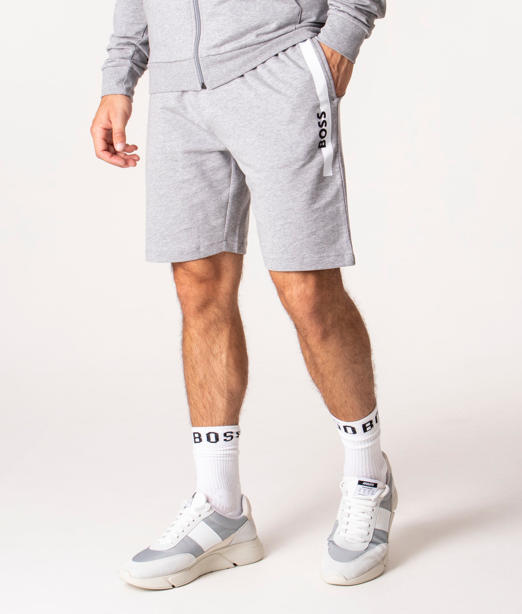 Regular Fit Authentic Lightweight Sweat Shorts, BOSS