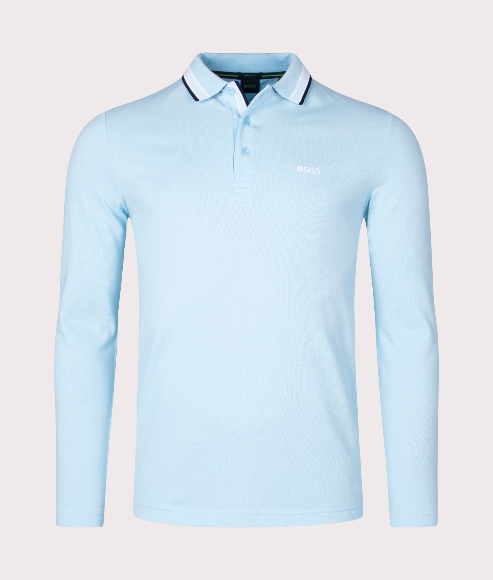 Pastel color 2024 long sleeves polo