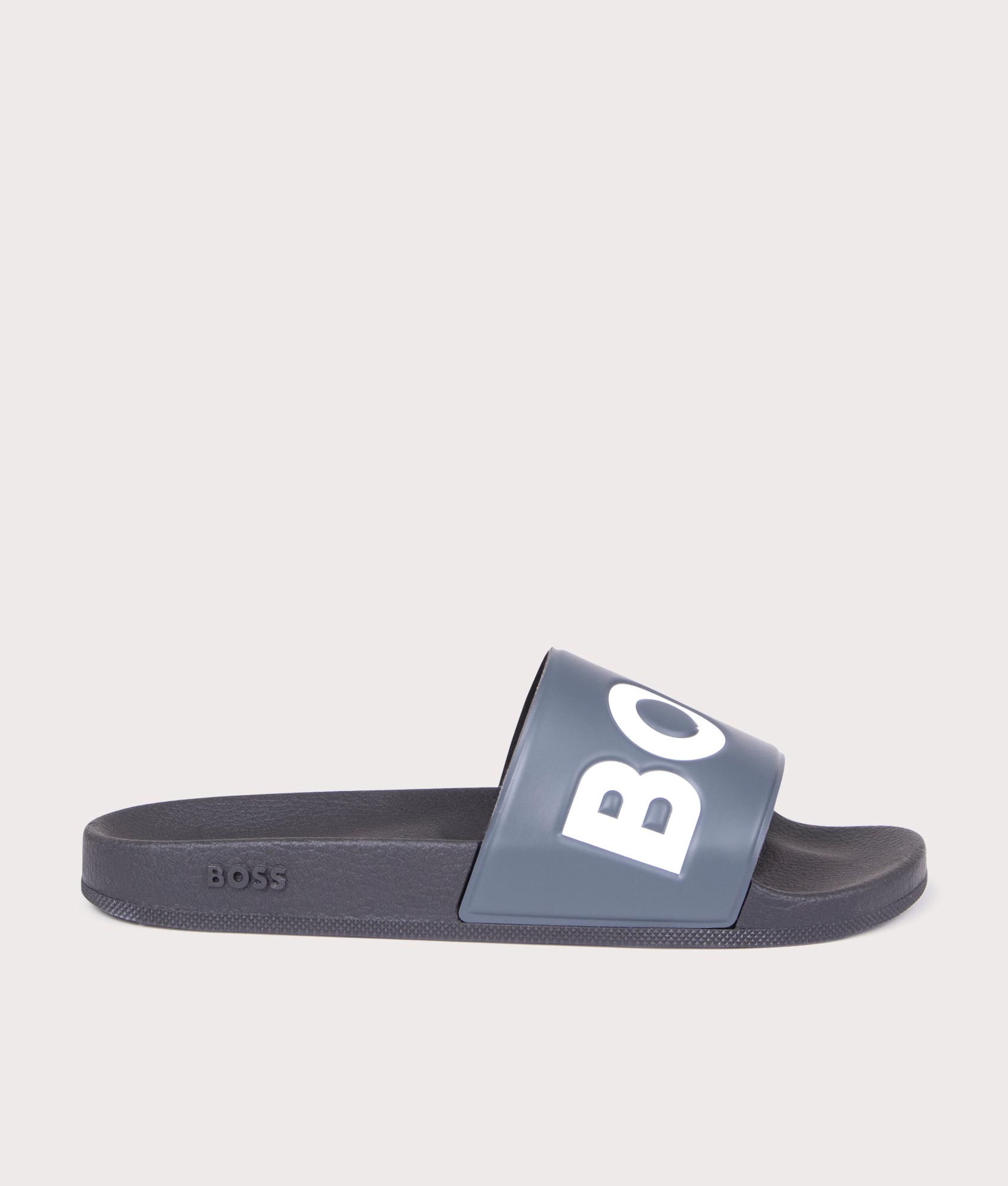 Hugo boss grey sale sliders