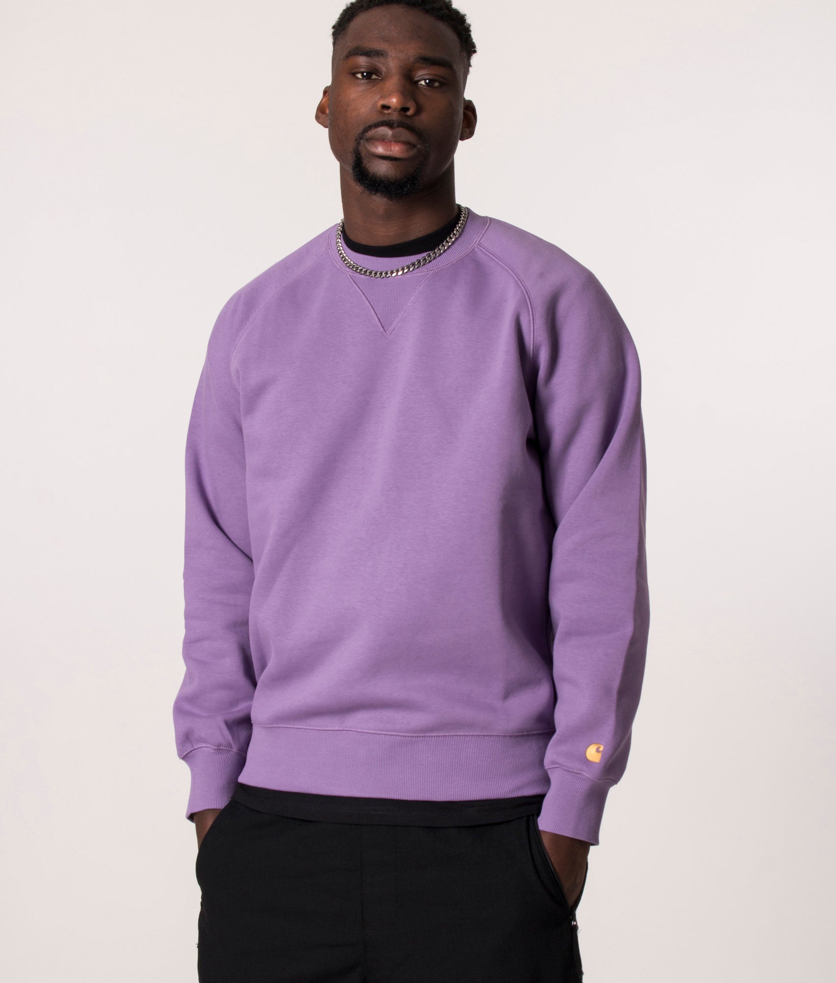 Carhartt wip chase clearance sweatshirt