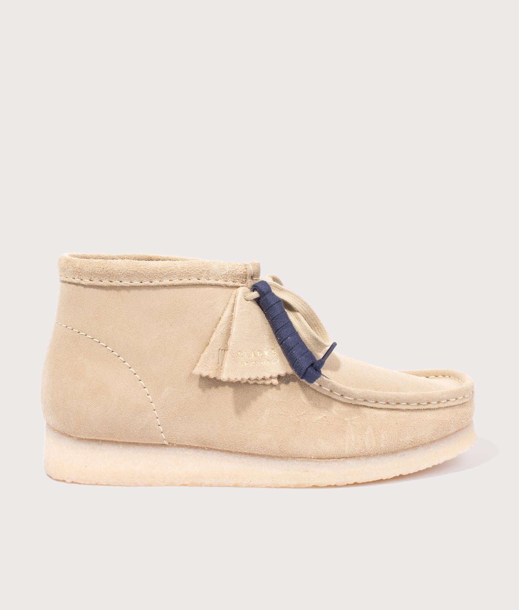 Clarks wallabee suede sales boot