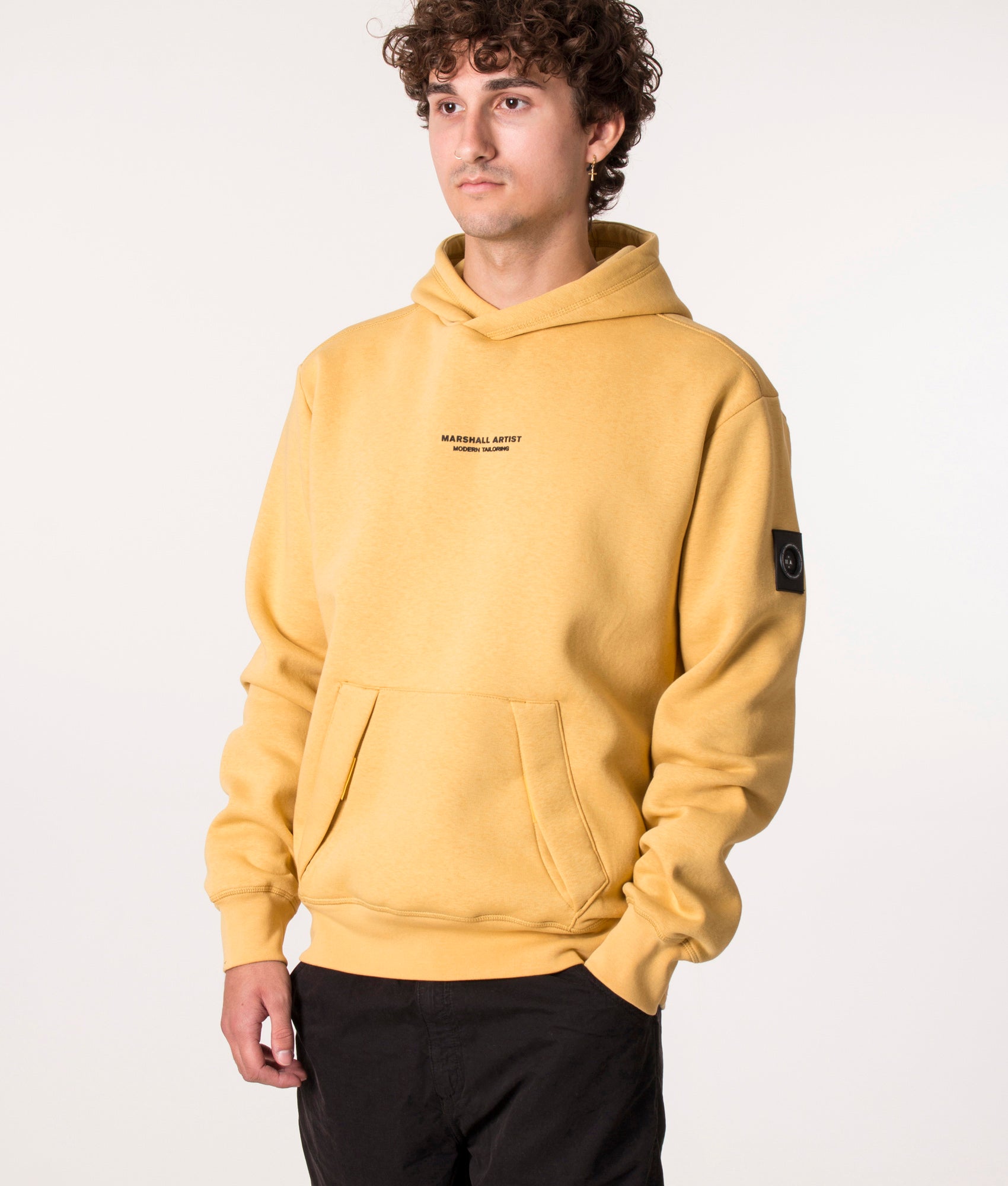 Yellow artist sale hoodie