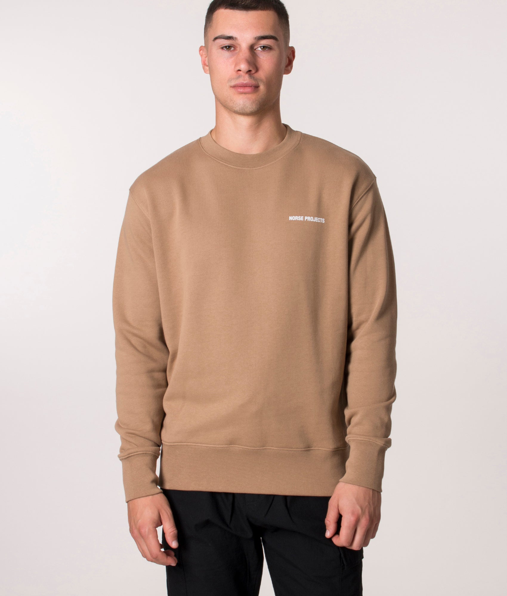 Norse projects clearance grey sweatshirt