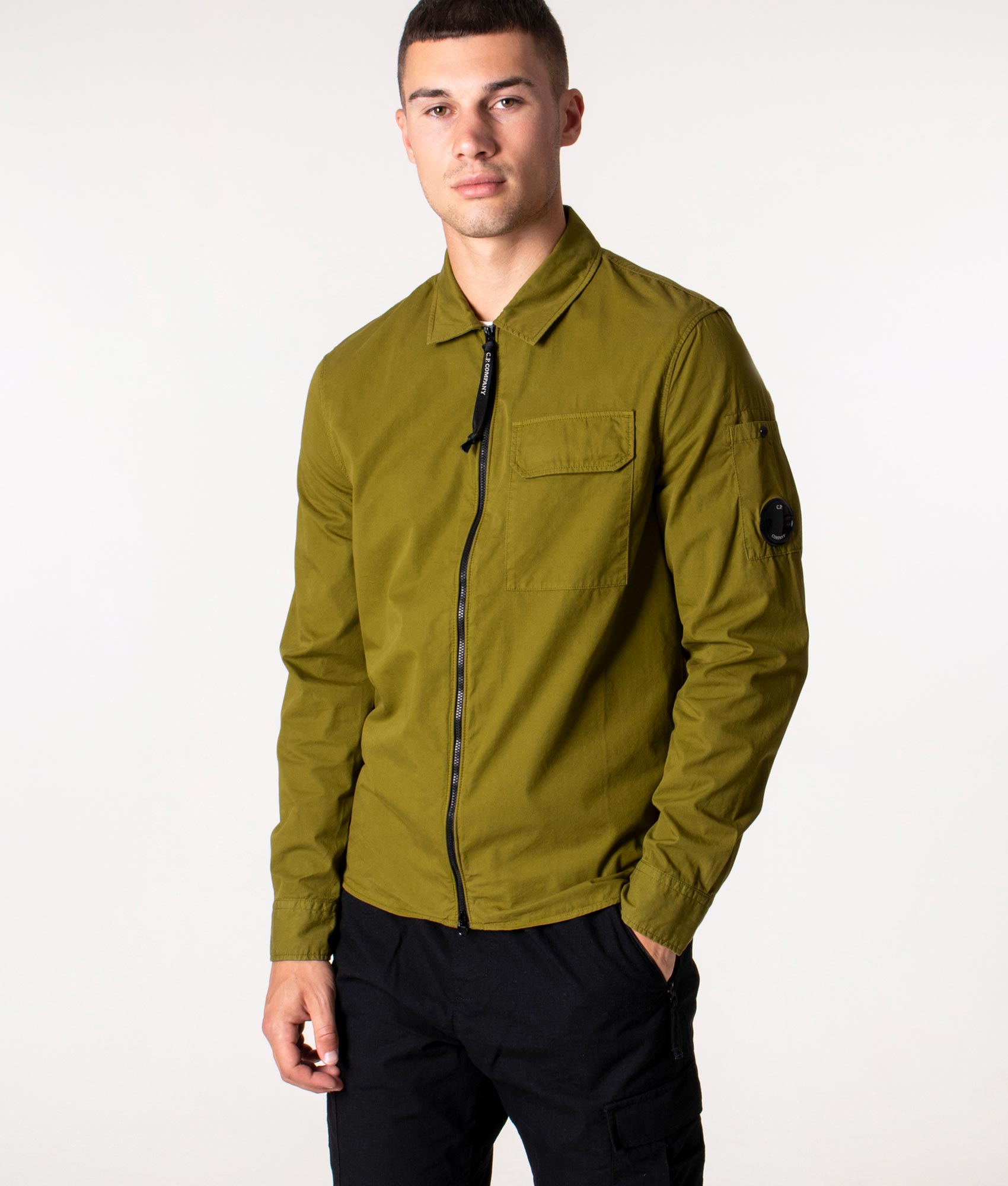 Cp company store overshirt green