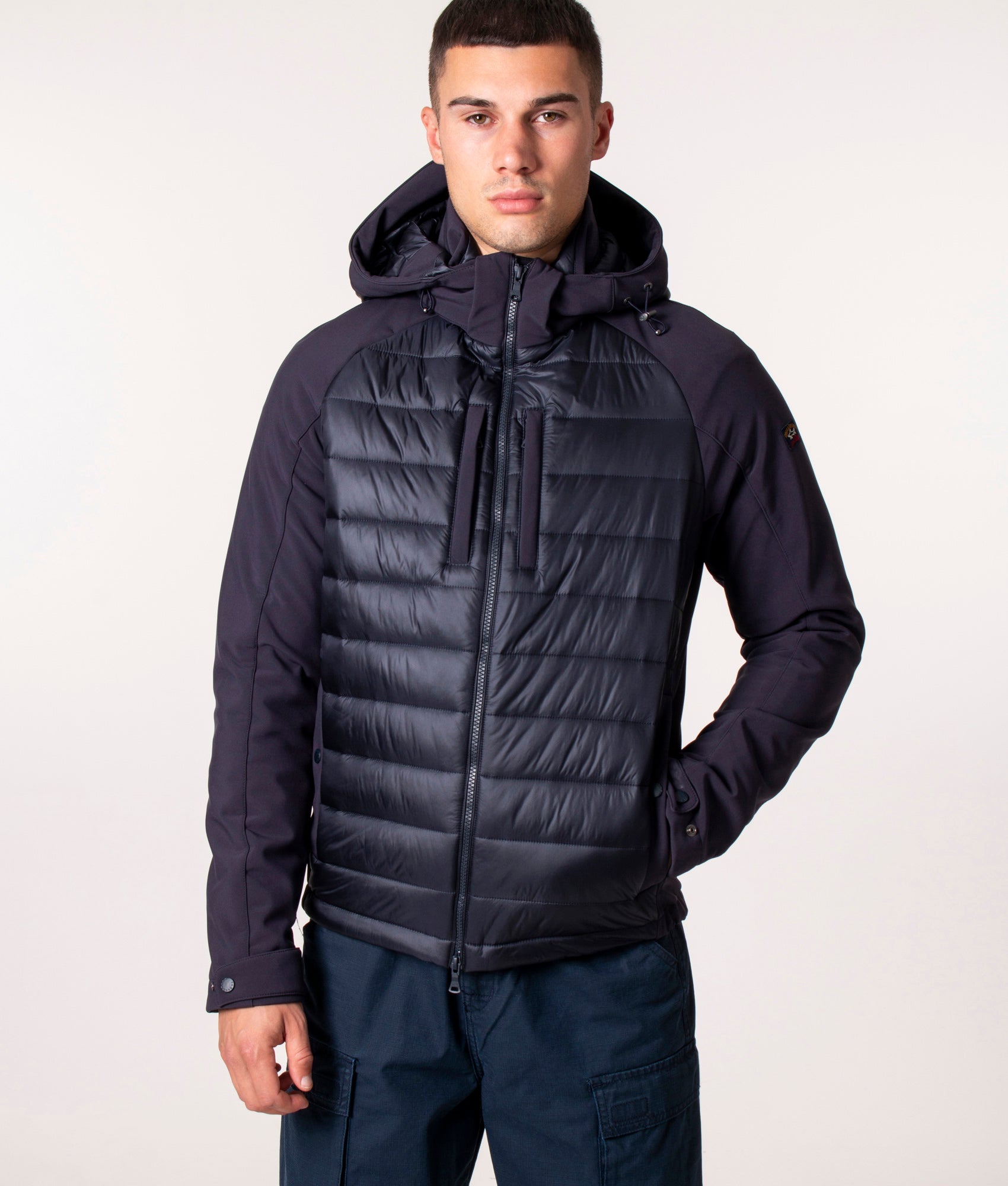 Paul & Shark Hybrid Jacket Grey - Terraces Menswear