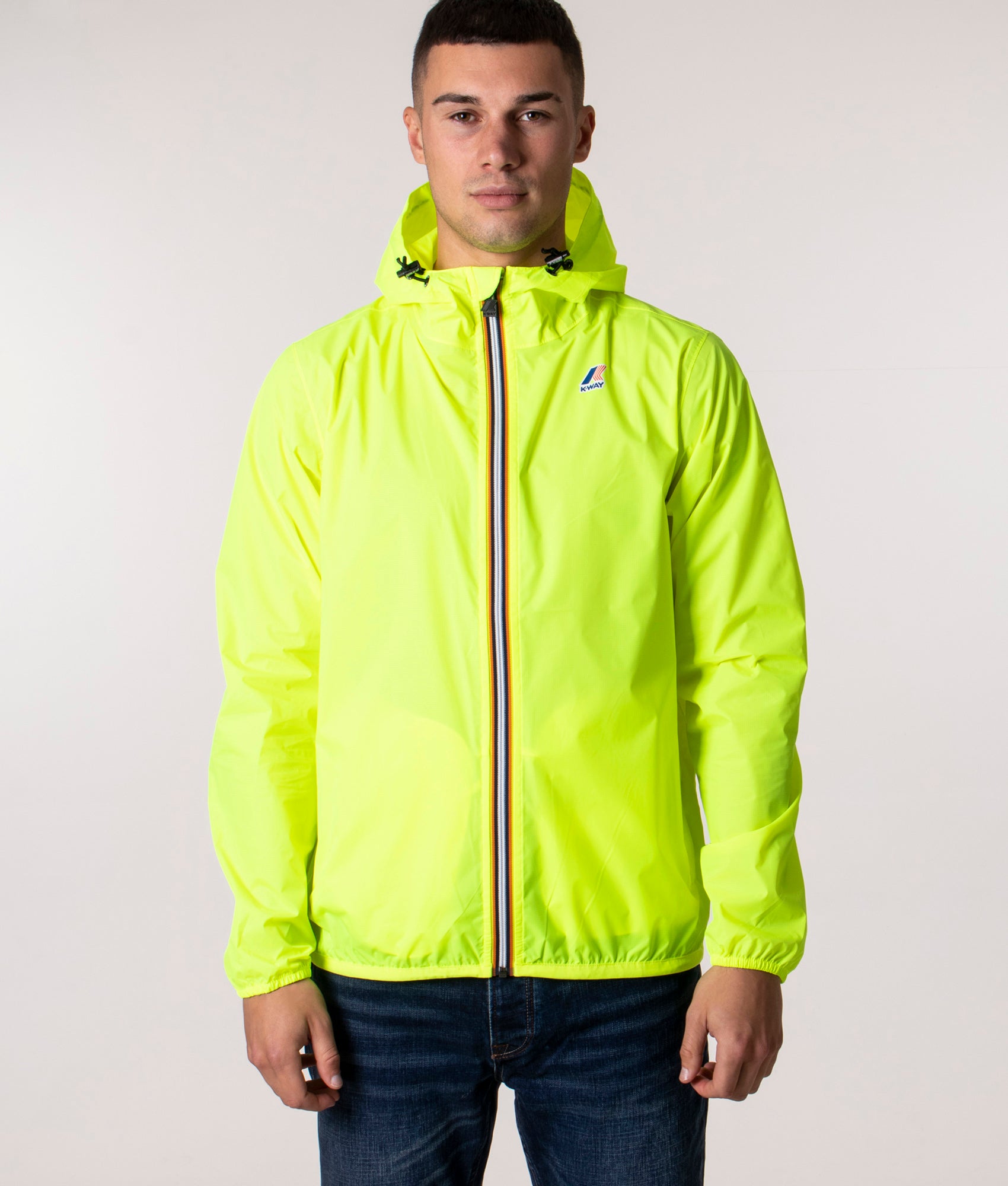 Yellow k way jacket sale