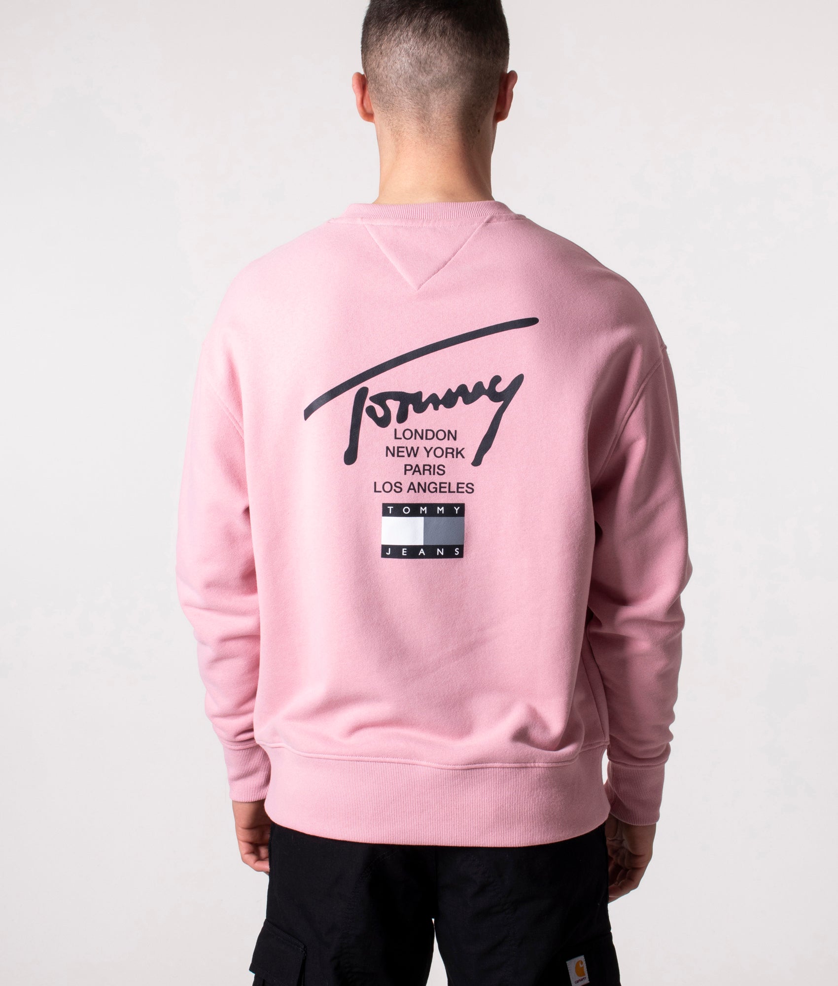 Logo Jeans | Tommy | Pink EQVVS Sweatshirt Essential Relaxed Modern