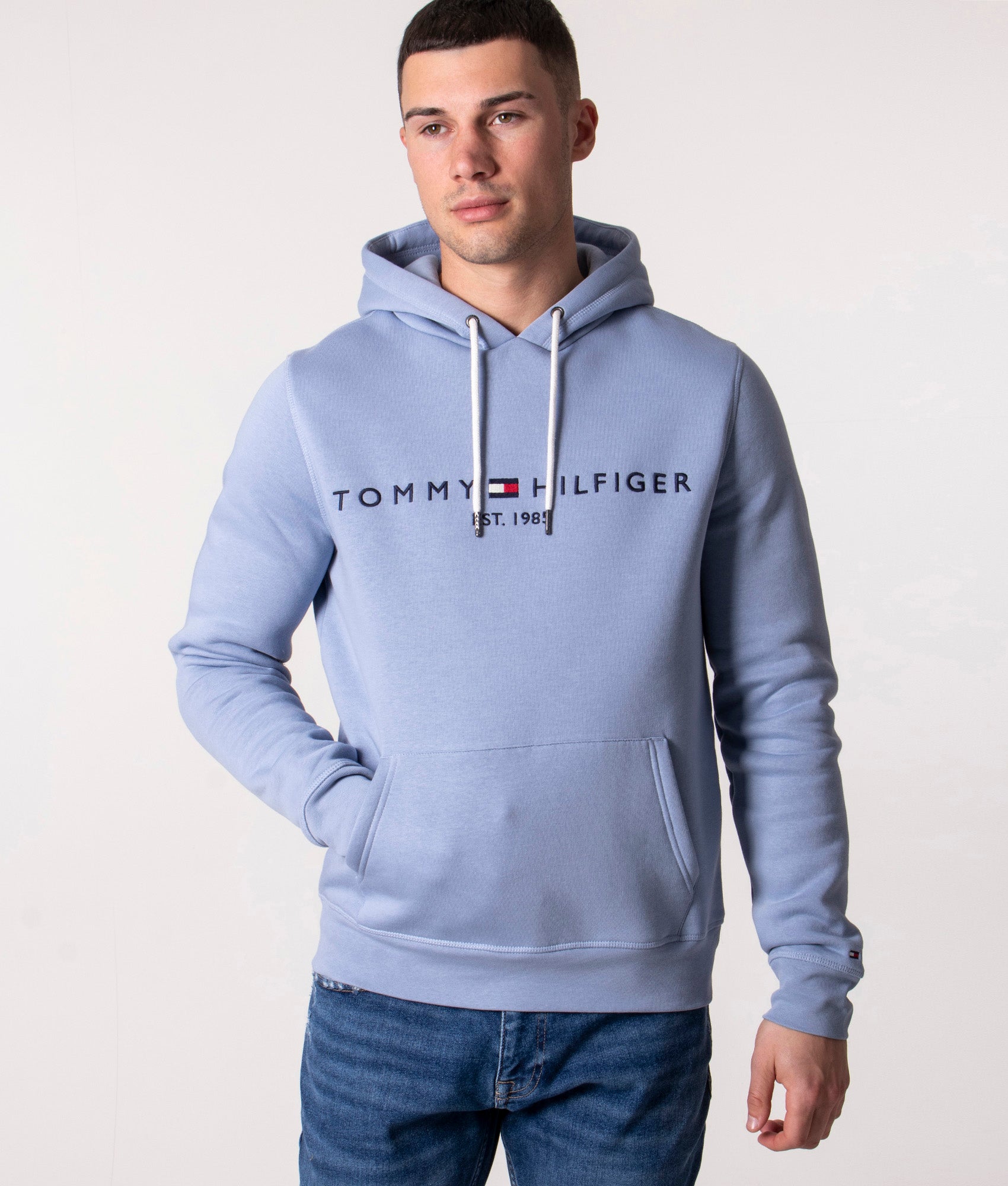 Tommy hilfiger sales blue fleece