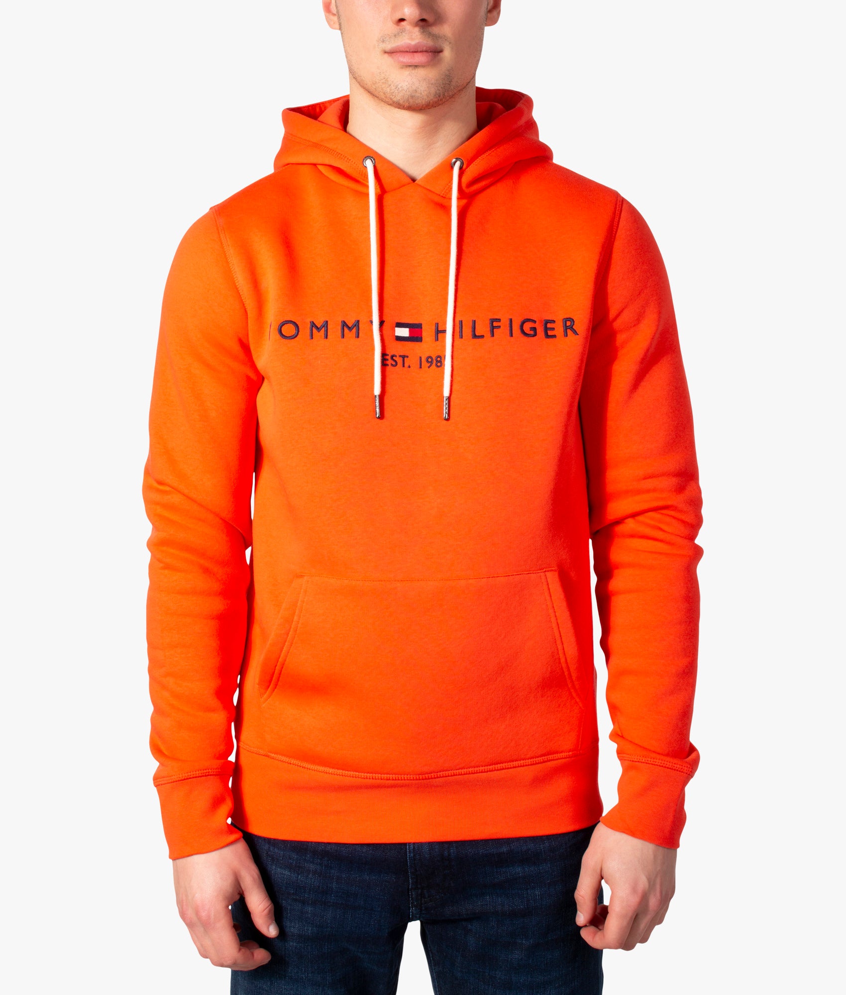 Tommy hilfiger fleece online hoodie