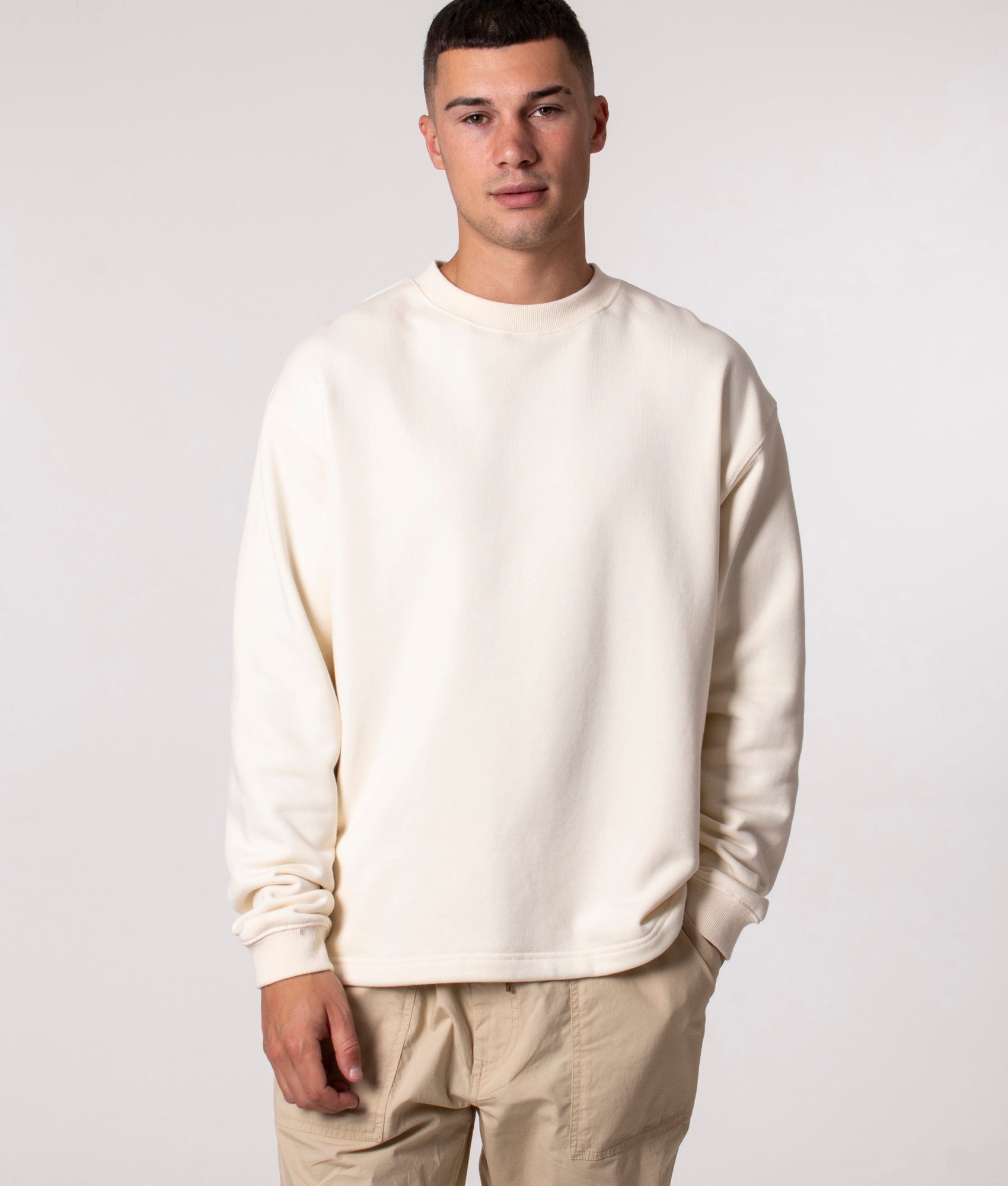 muguet MASC uniform sweat IVORY - トップス