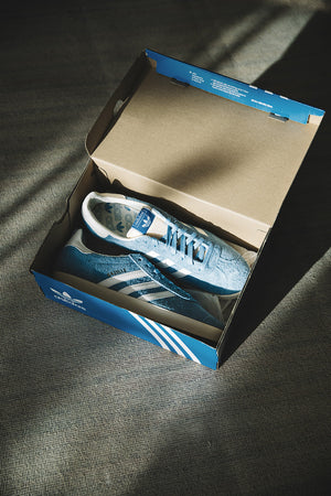 adidas Originals gazelles in an open box