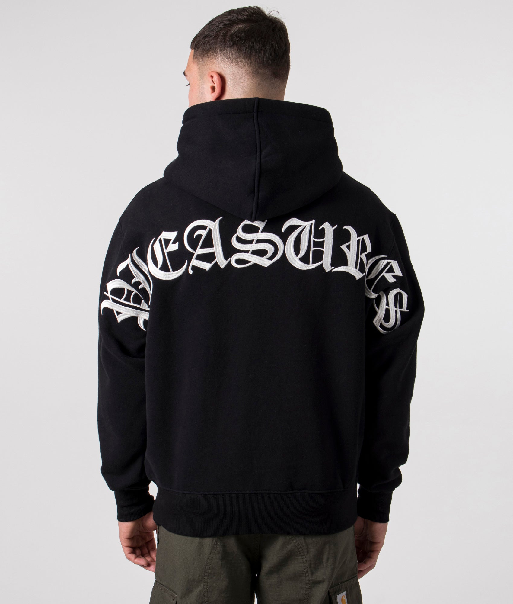 Relaxed Fit Neural Hoodie Black | PLEASURES | EQVVS