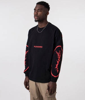 Maximize-Sweatshirt-Black-PLEASURES-EQVVS